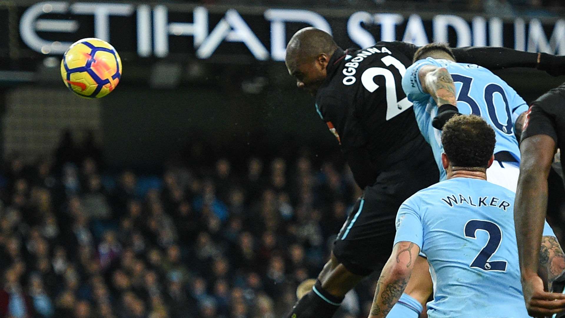 Angelo Ogbonna West Ham Man City