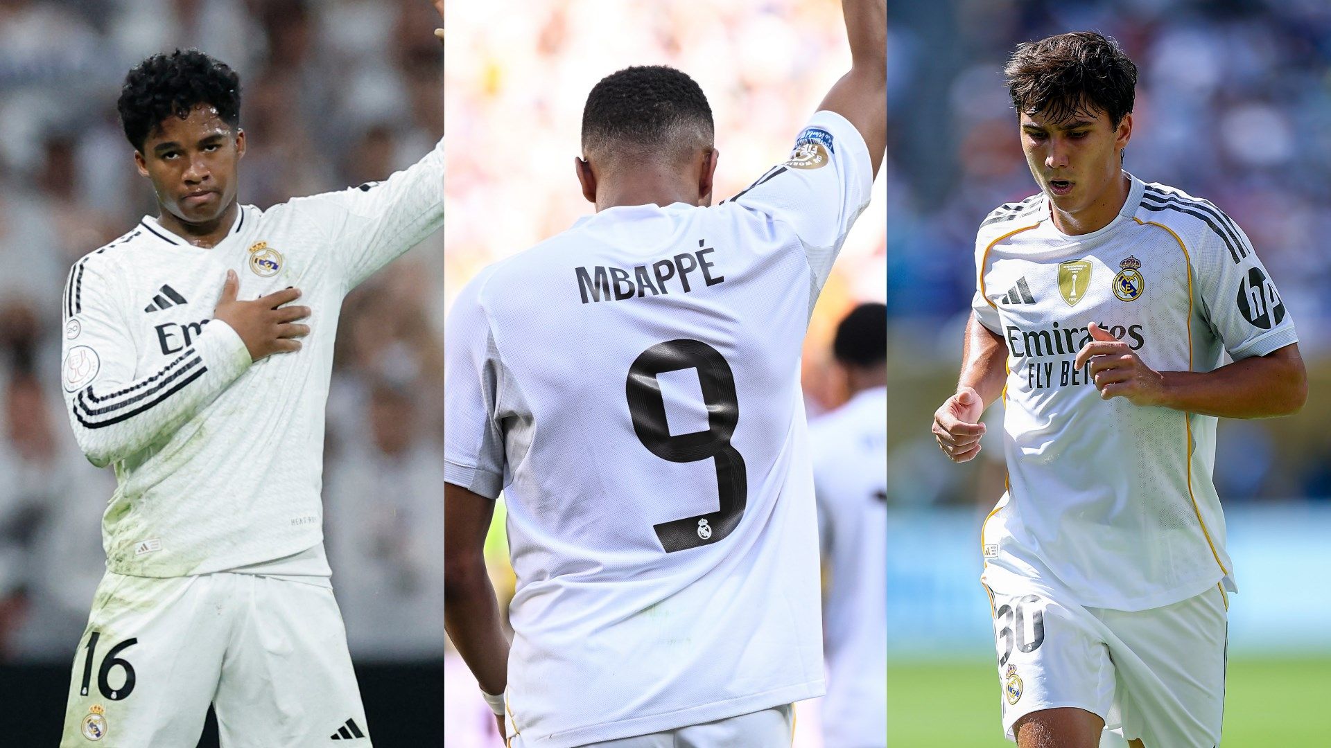 Endrick Mbappe Gonzalo Garcia Real Madrid