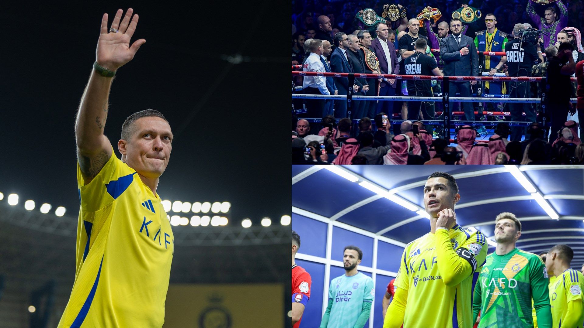 Oleksandr Usyk Nassr Cristiano Ronaldo