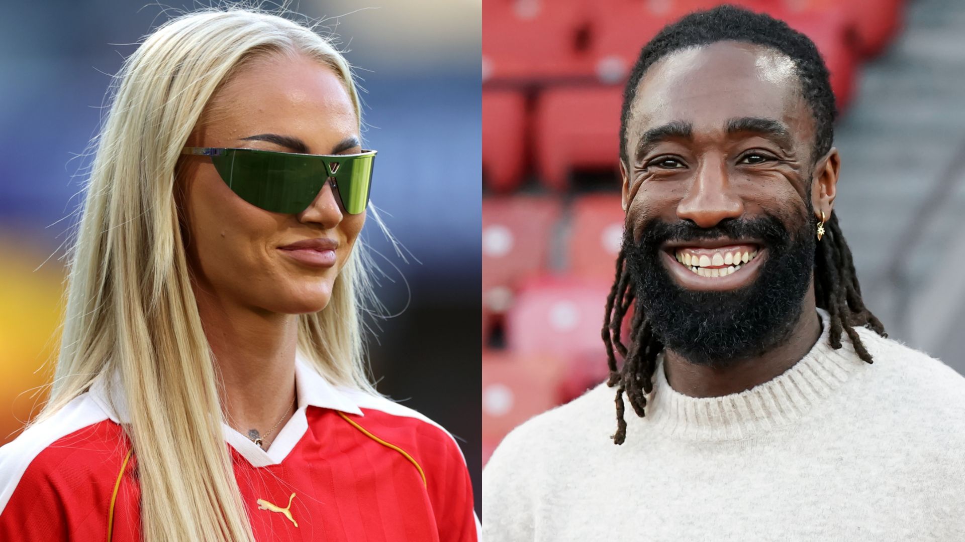 Alisha Lehmann Johan Djourou