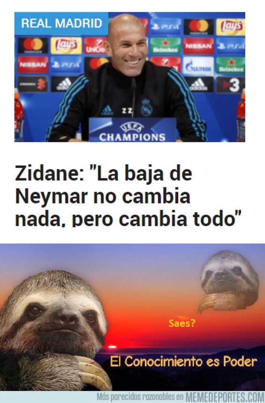Memes PSG Real Madrid