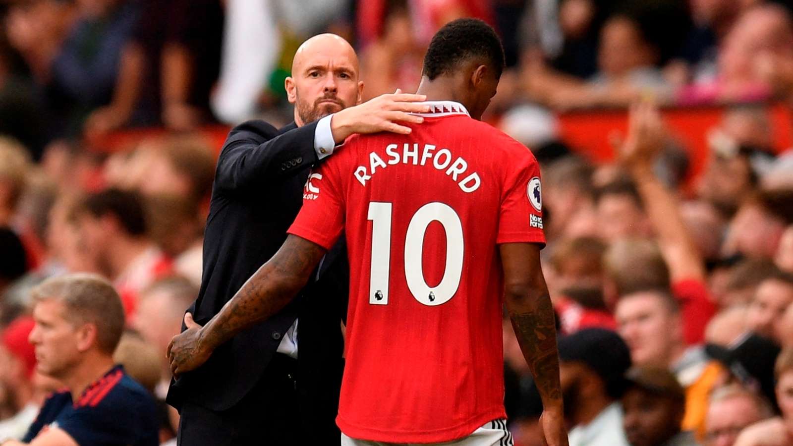 Marcus Rashford & Erik ten Hag - Manchester United 2022