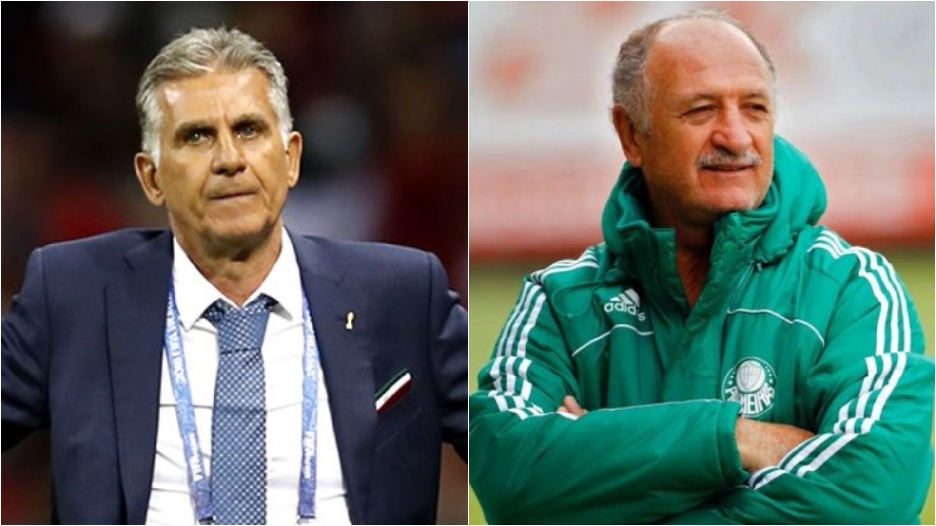 Carlos Queiroz & Luis Felipe Scolari mix