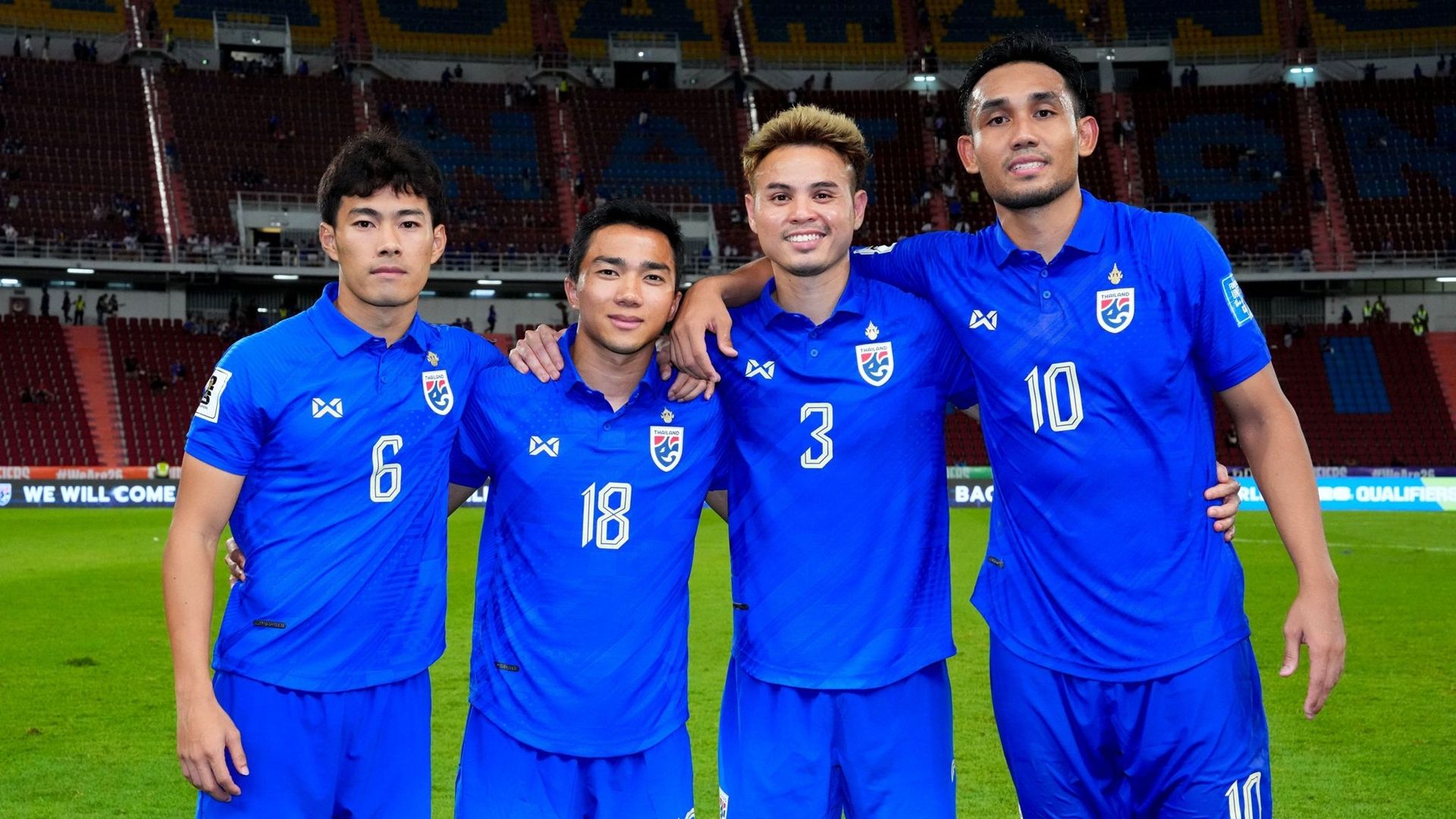 สารัช อยู่เย็น, ชนาธิป สรงกระสินธ์, ธีราทร บุญมาทัน, ธีรศิลป์ แดงดา