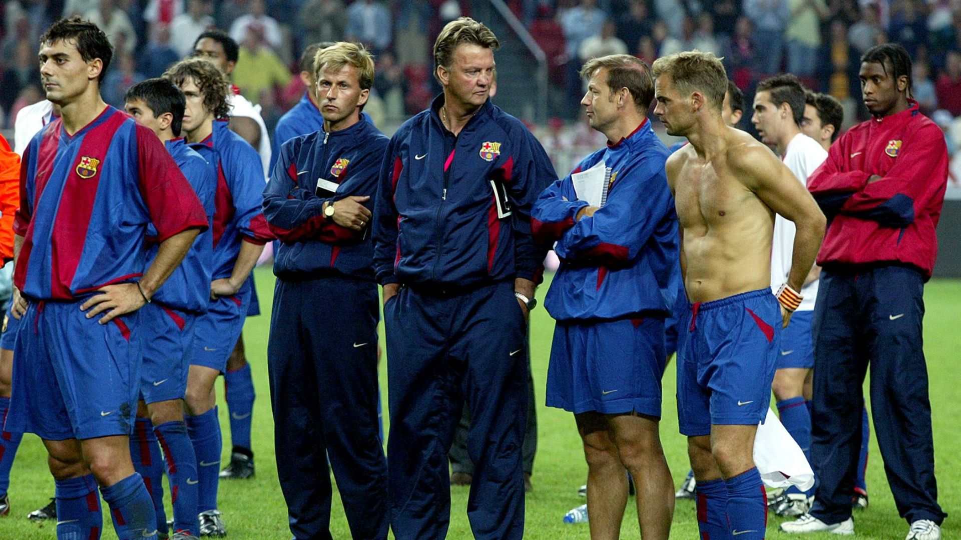 Louis van Gaal 2002 Barcelona