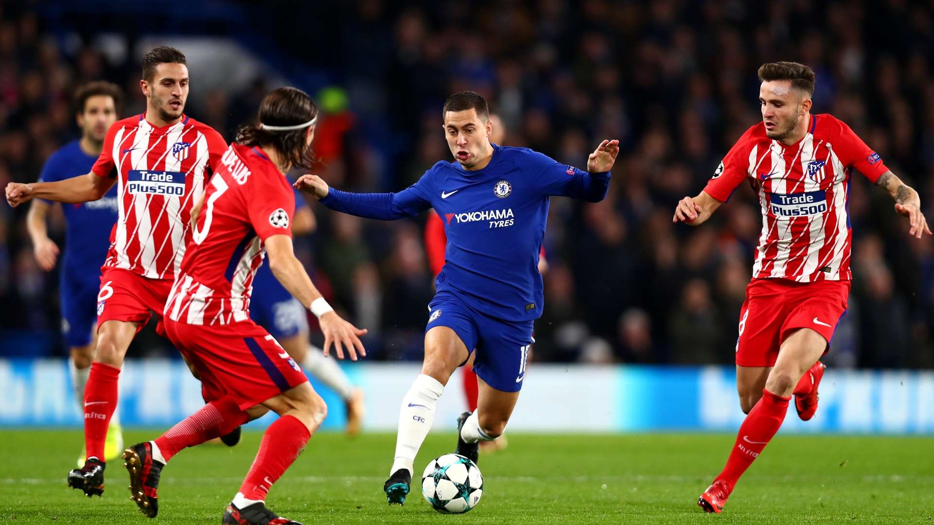 Eden Hazard Chelsea Atletico Madrid