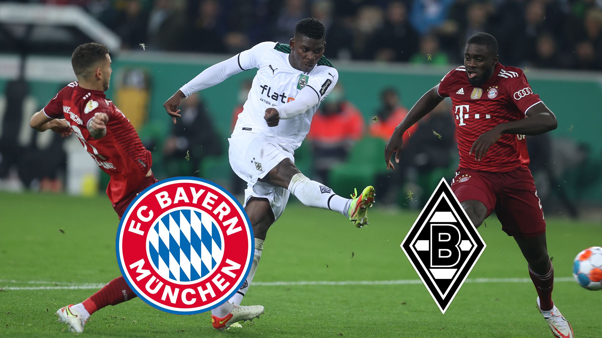 Breel Embolo FC Bayern München Borussia Mönchengladbach 2021 2022 Bundesliga