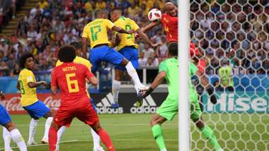 Fernandinho Brazil Belgium World Cup 06072018