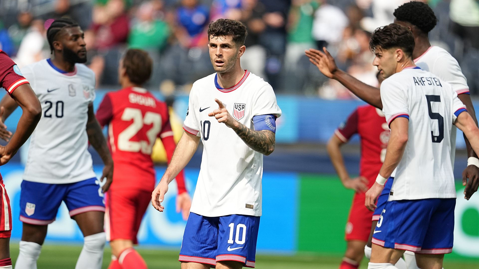 Christian Pulisic USMNT 2025 Canada Nations League