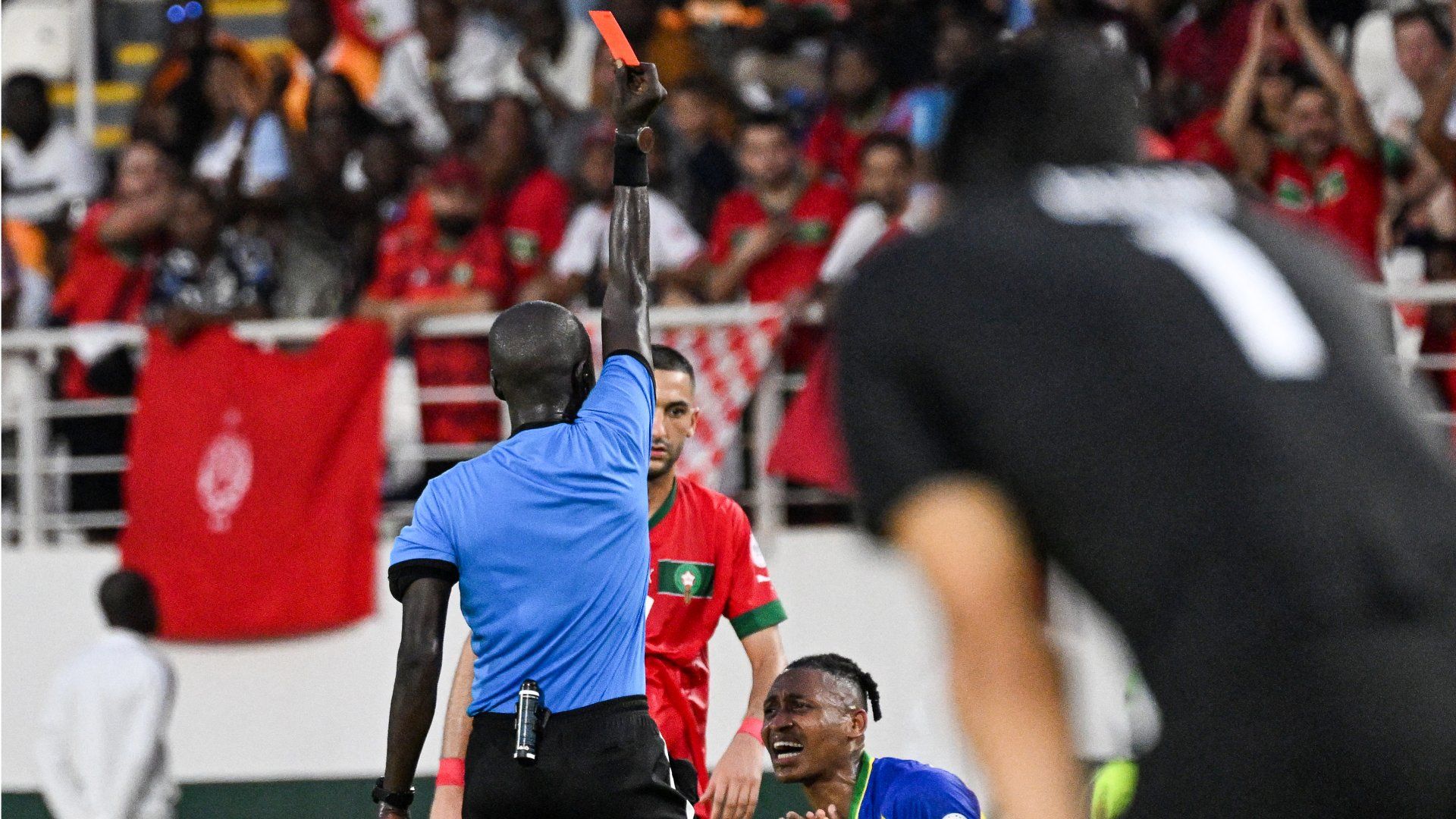 Novatus Miroshi Tanzania red card Afcon