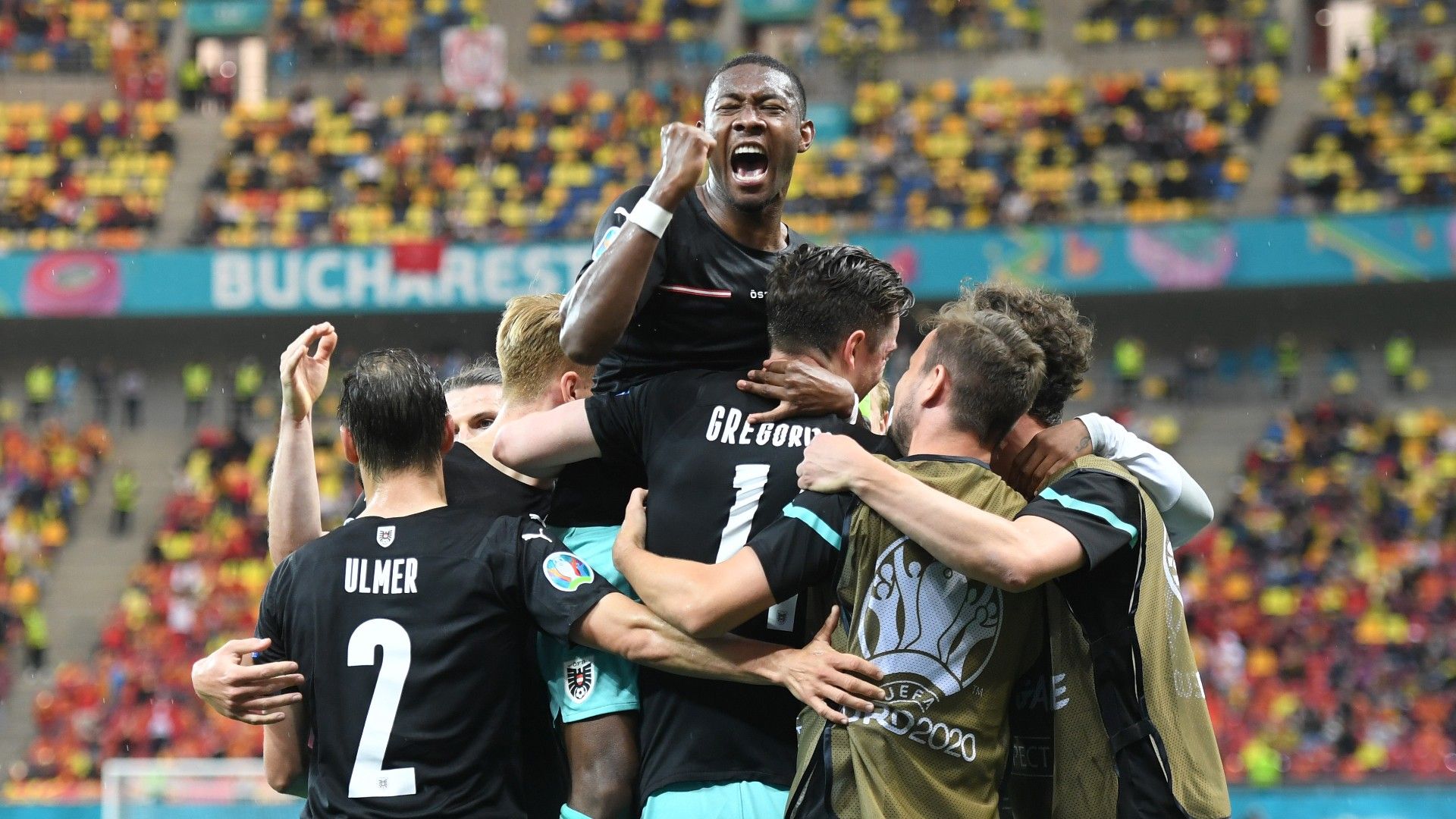 David Alaba Austria North Macedonia EURO