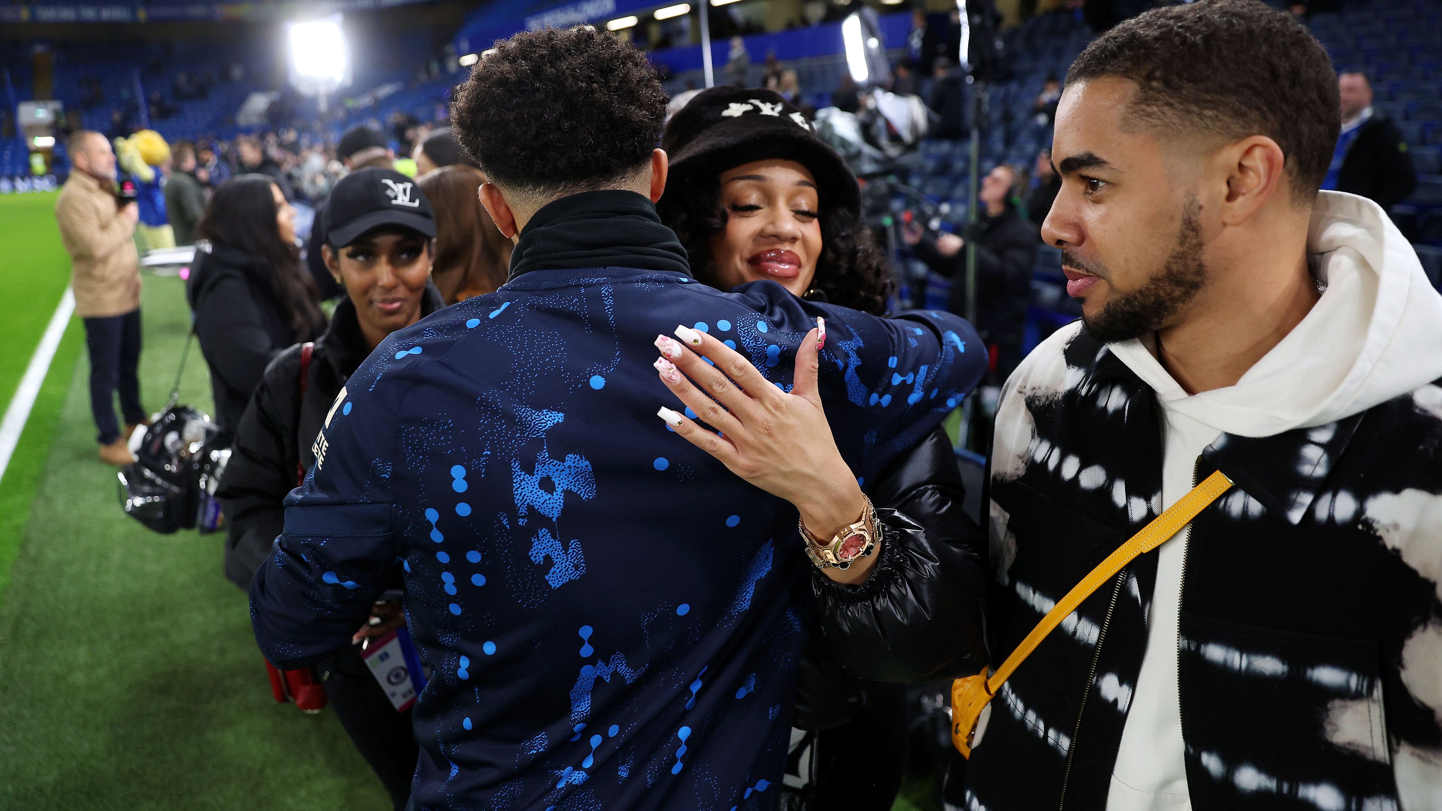 Jadon Sancho Saweetie