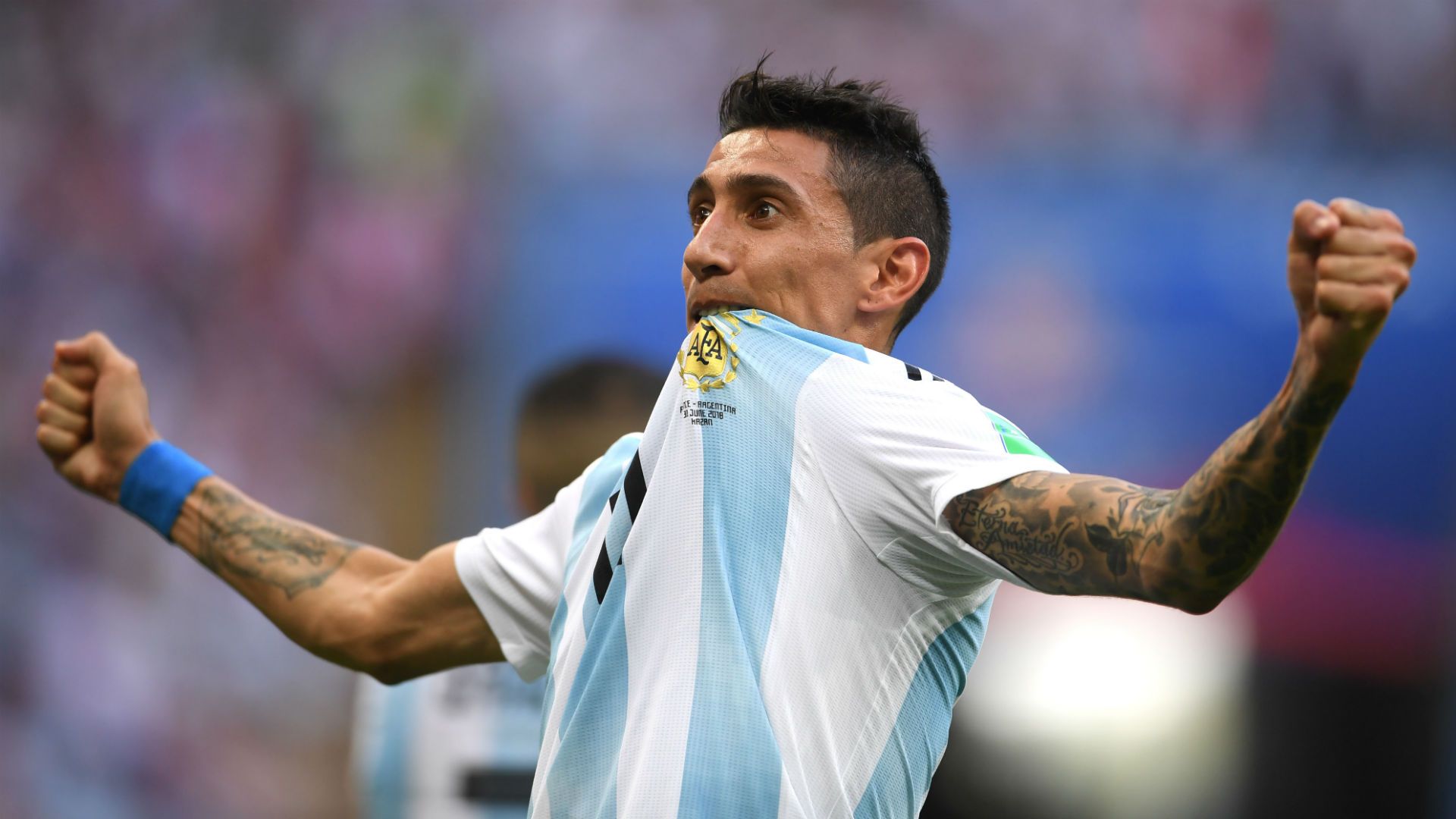 Angel Di Maria France Argentina World Cup 30062018