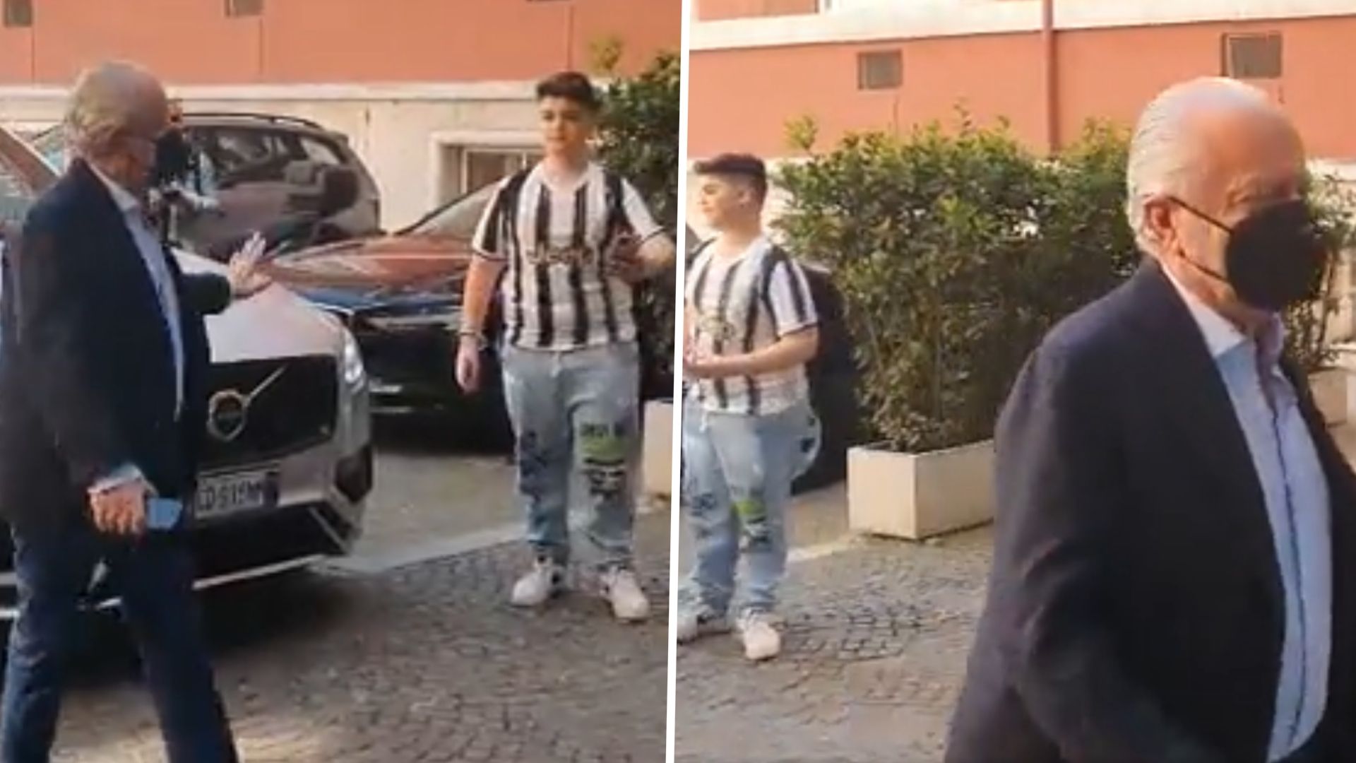 De Laurentiis Juventus fan