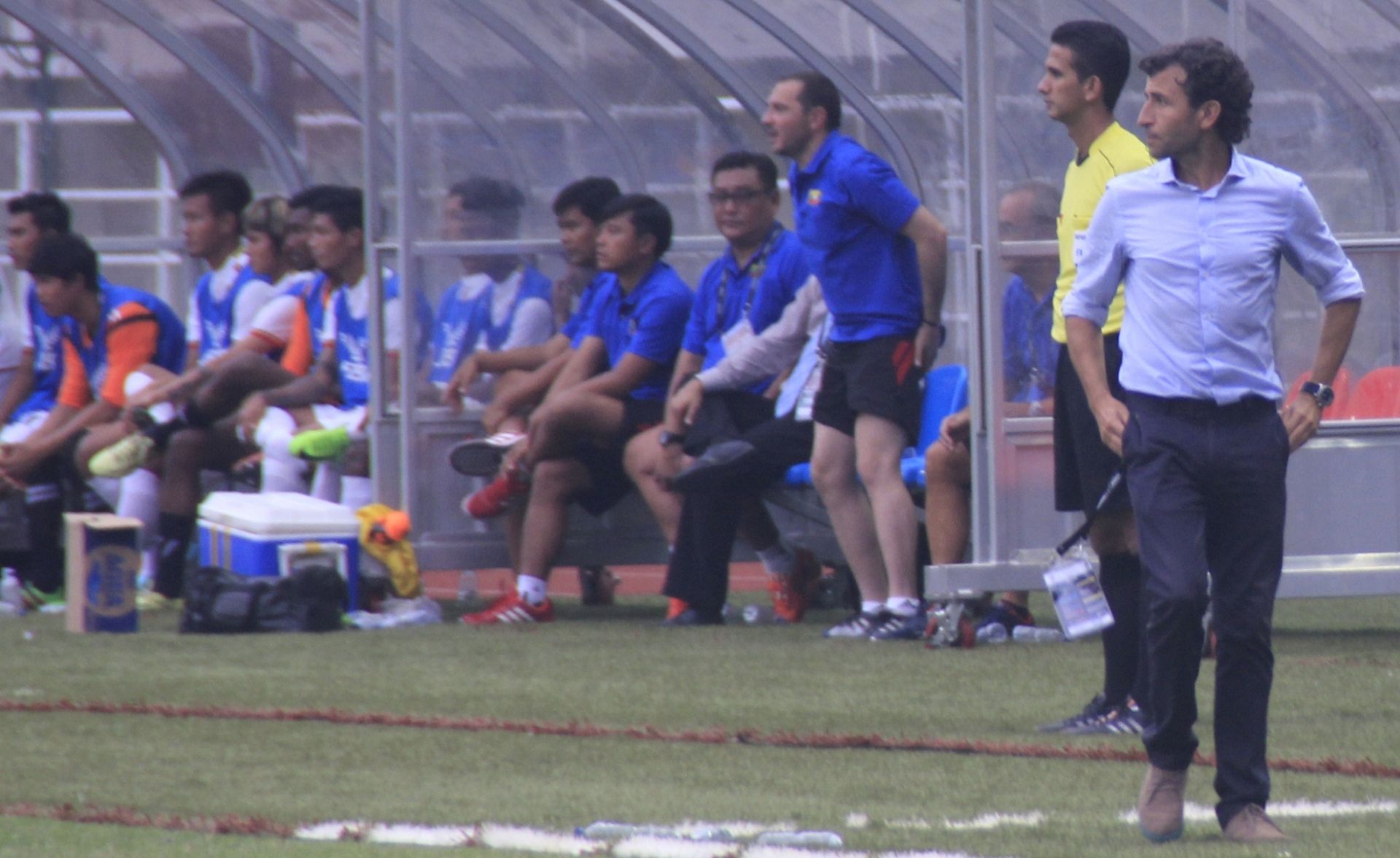 Luis Milla - Friendlies Indonesia v Myanmar