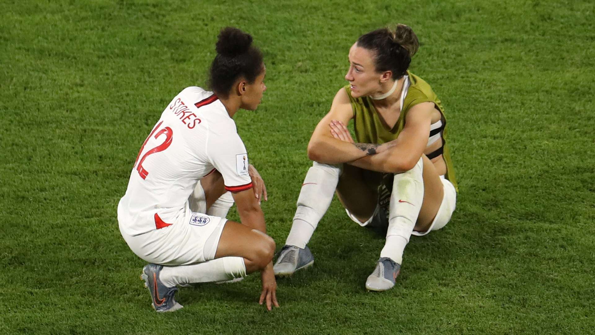 Lucy Bronze Demi Stokes England Women 2019