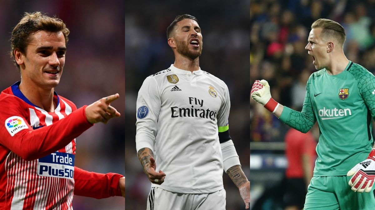 GFC Griezmann Ramos ter Stegen