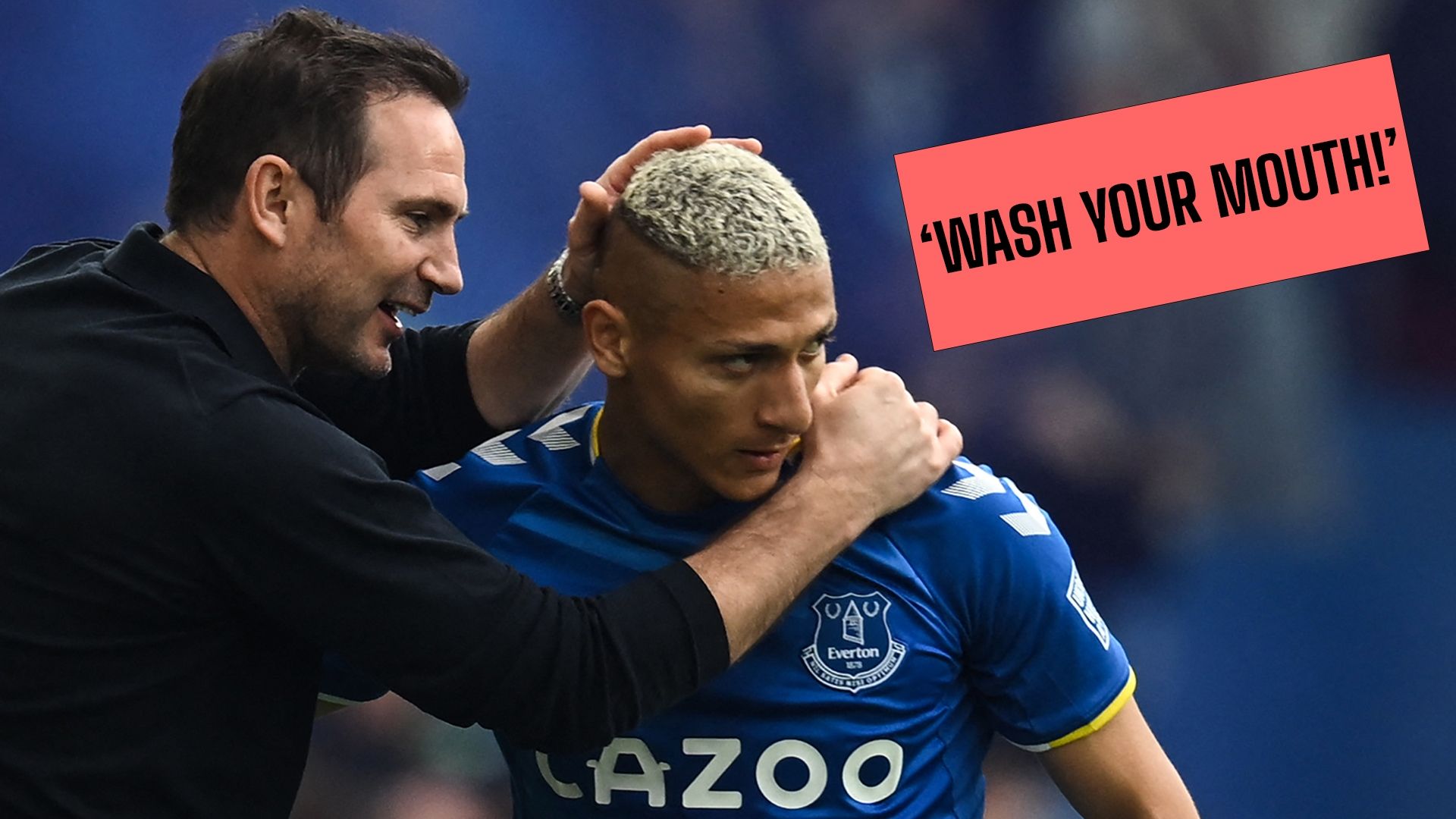 Richarlison Frank Lampard Everton