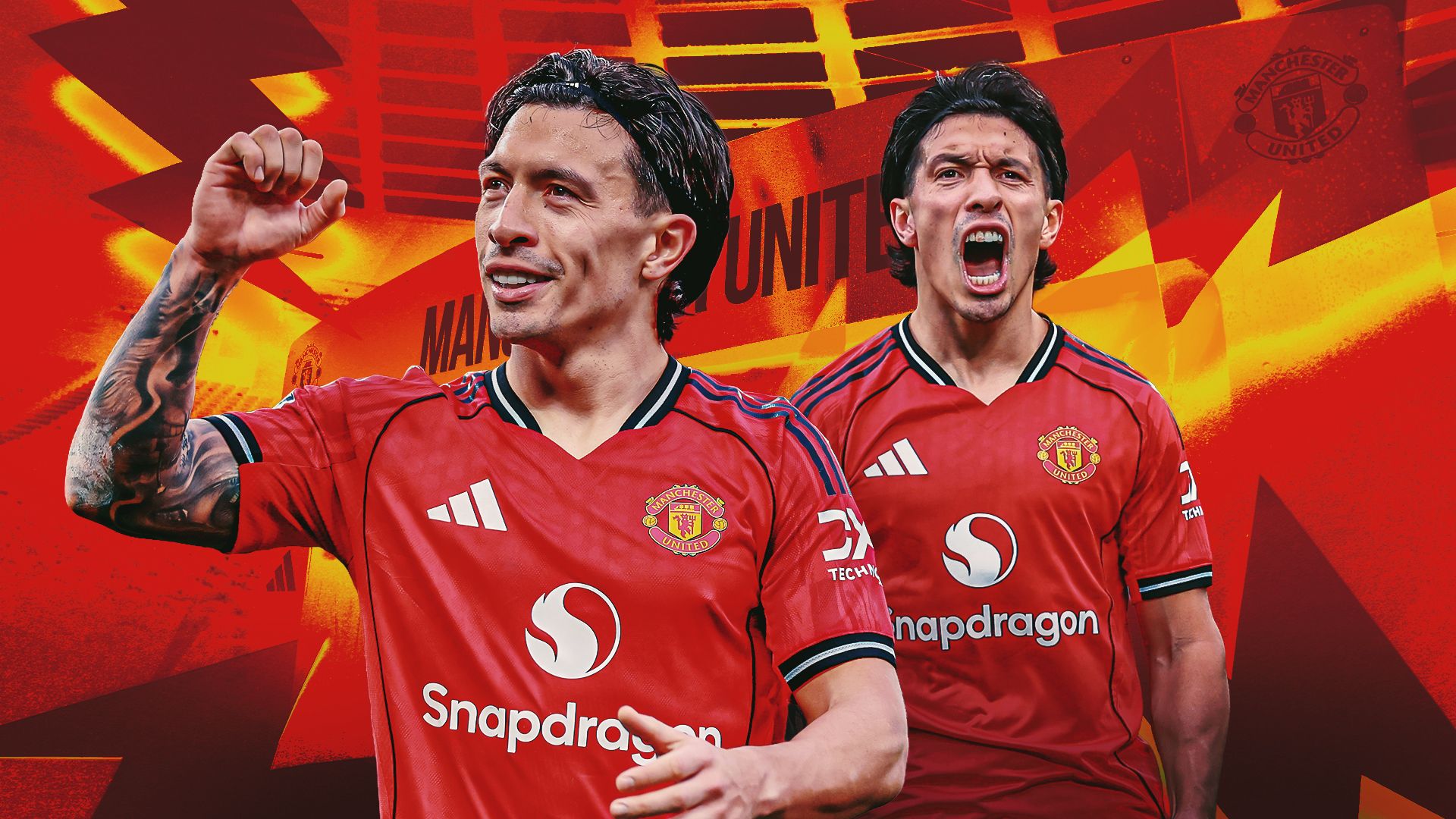 Lisandro Martinez Man Utd GFX