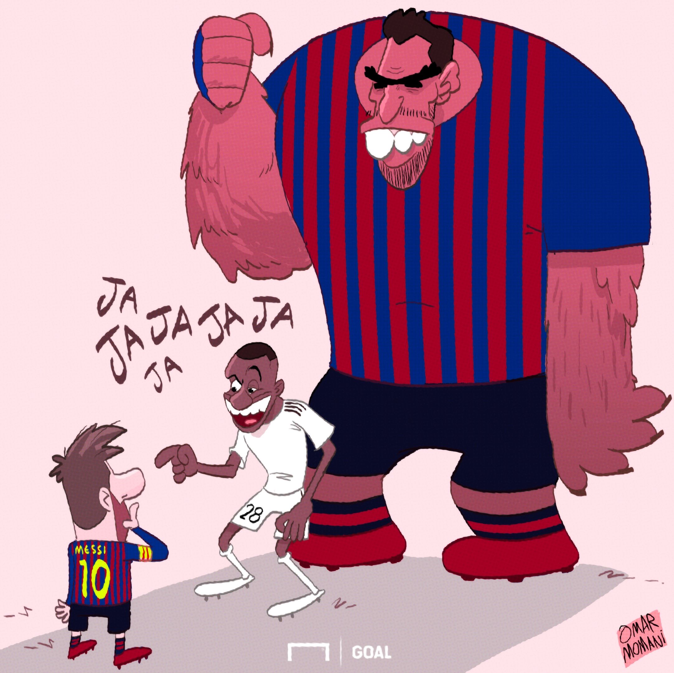 El Clasico Cartoon