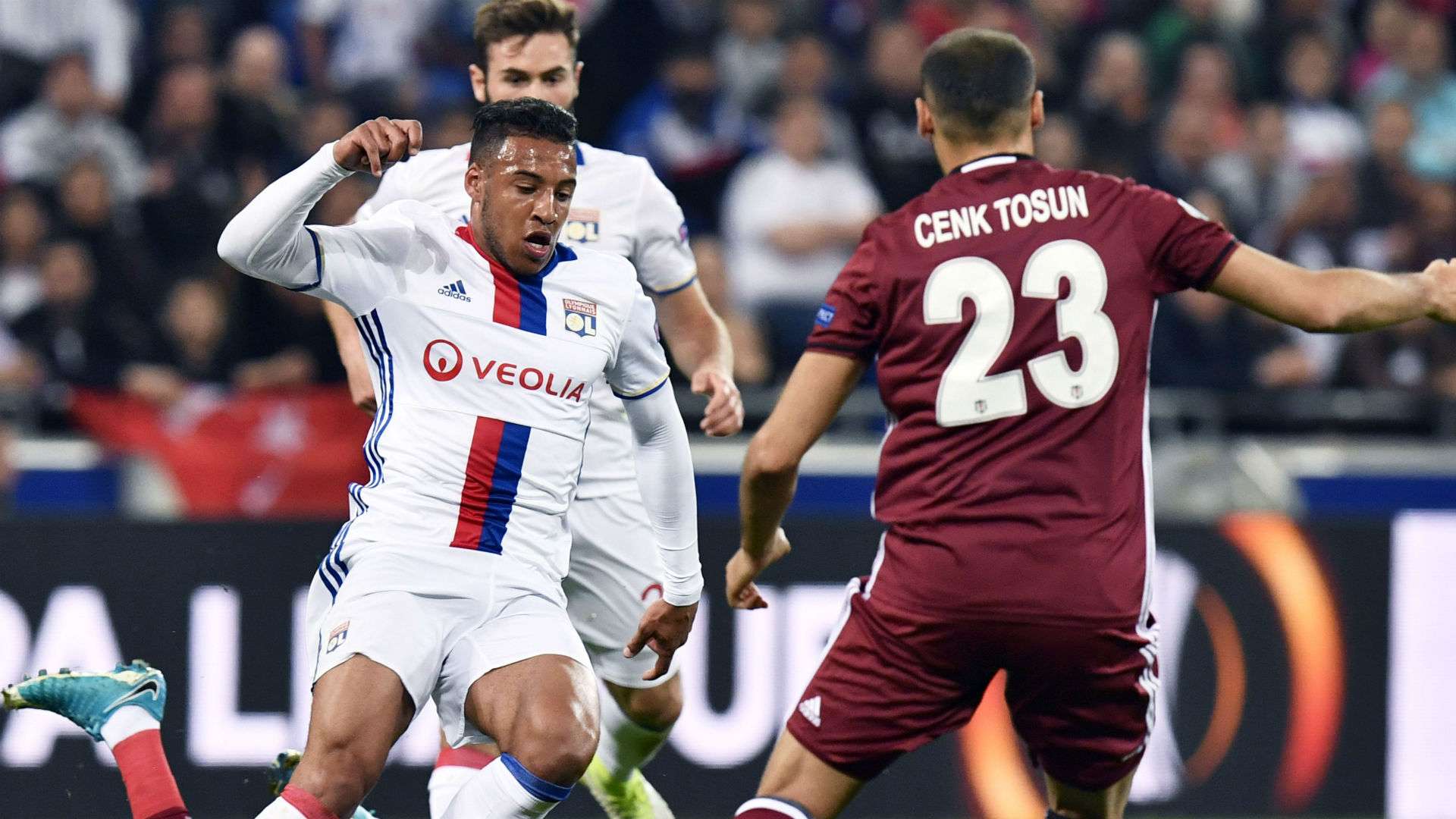 Corentin Tolisso Lyon Besiktas UEFA Europa League 13042017