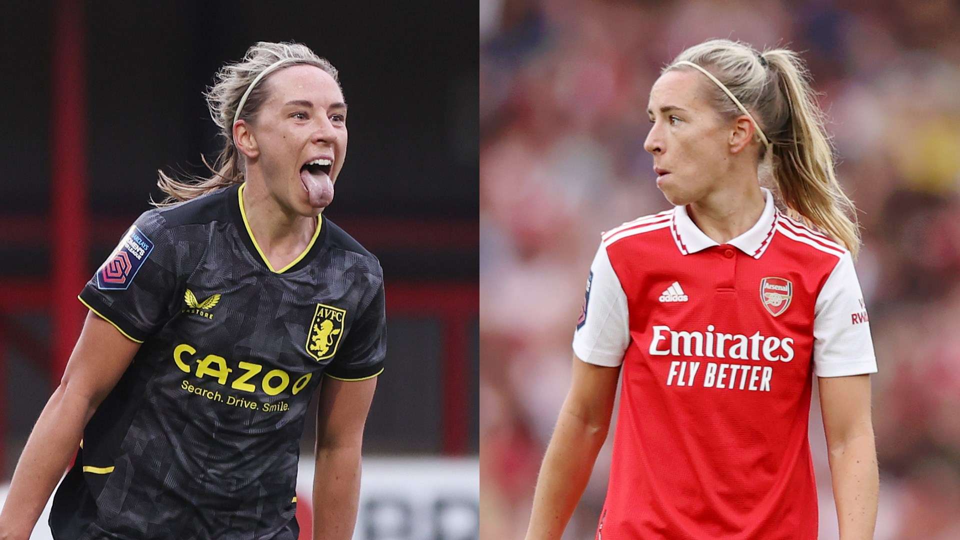 Jordan Nobbs Aston Villa Arsenal split