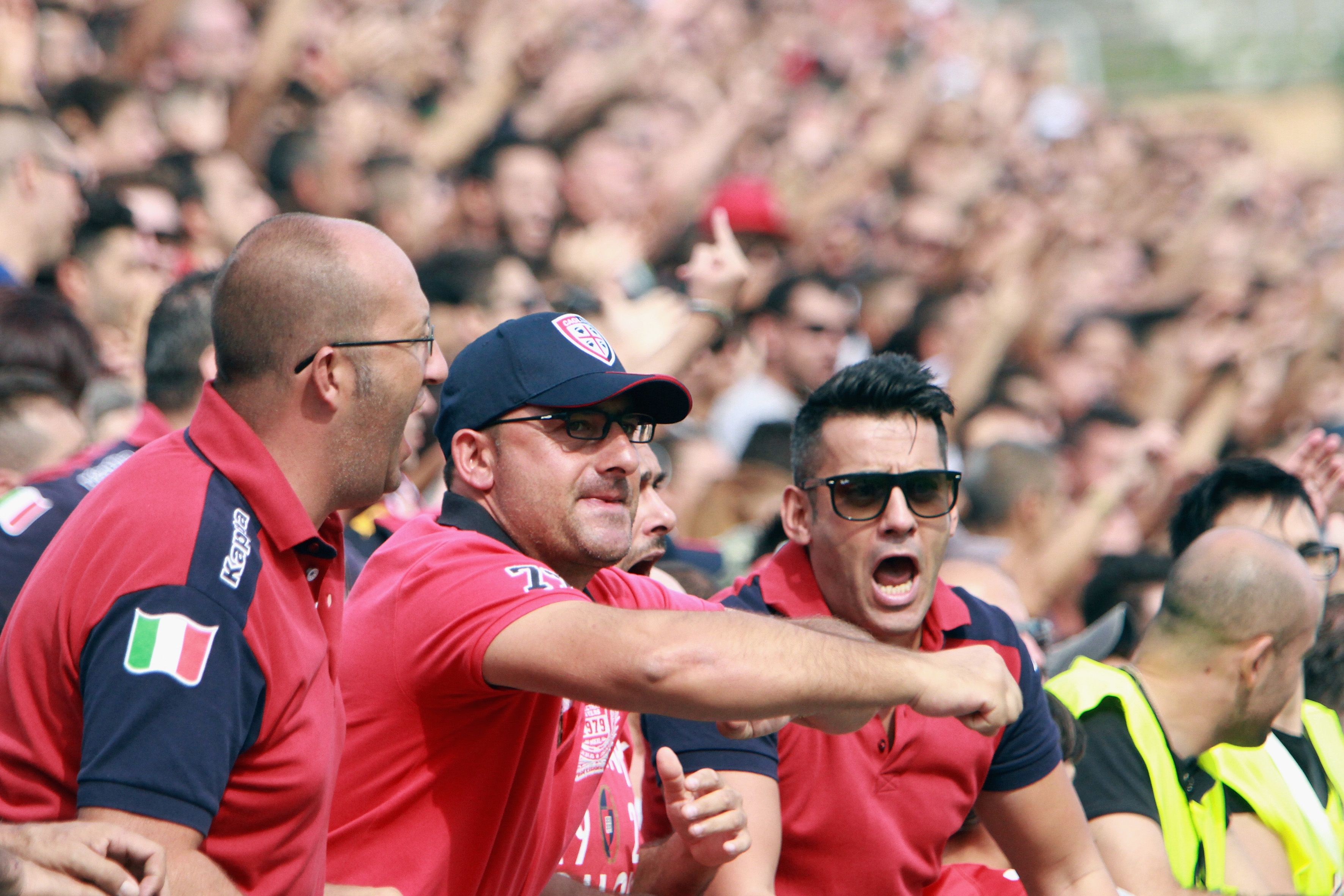 Cagliari fans Serie a