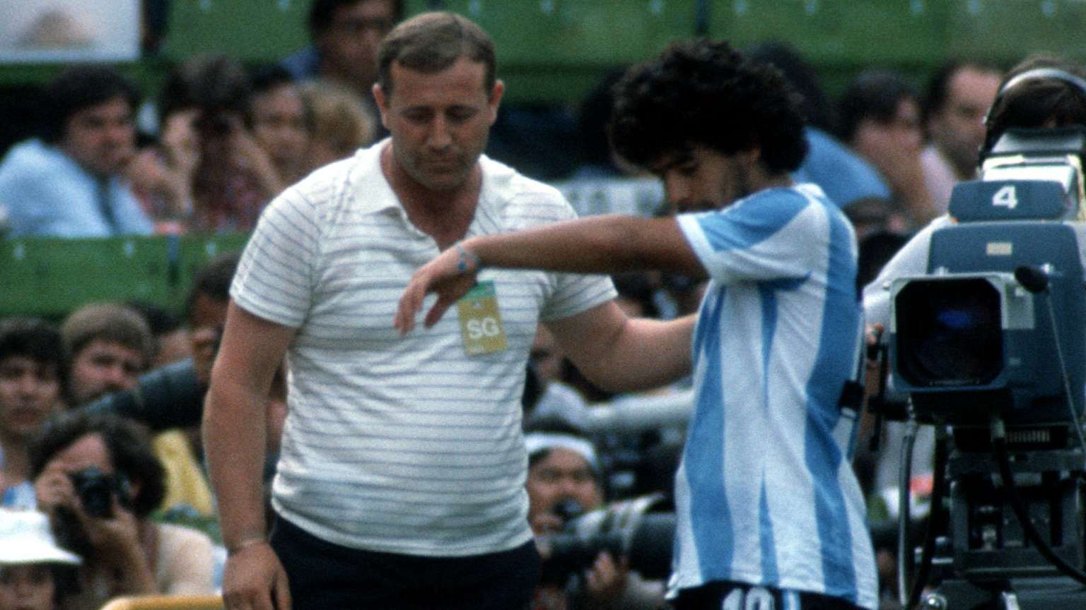 Maradona 1982 Argentina Brasil 24 10 2016