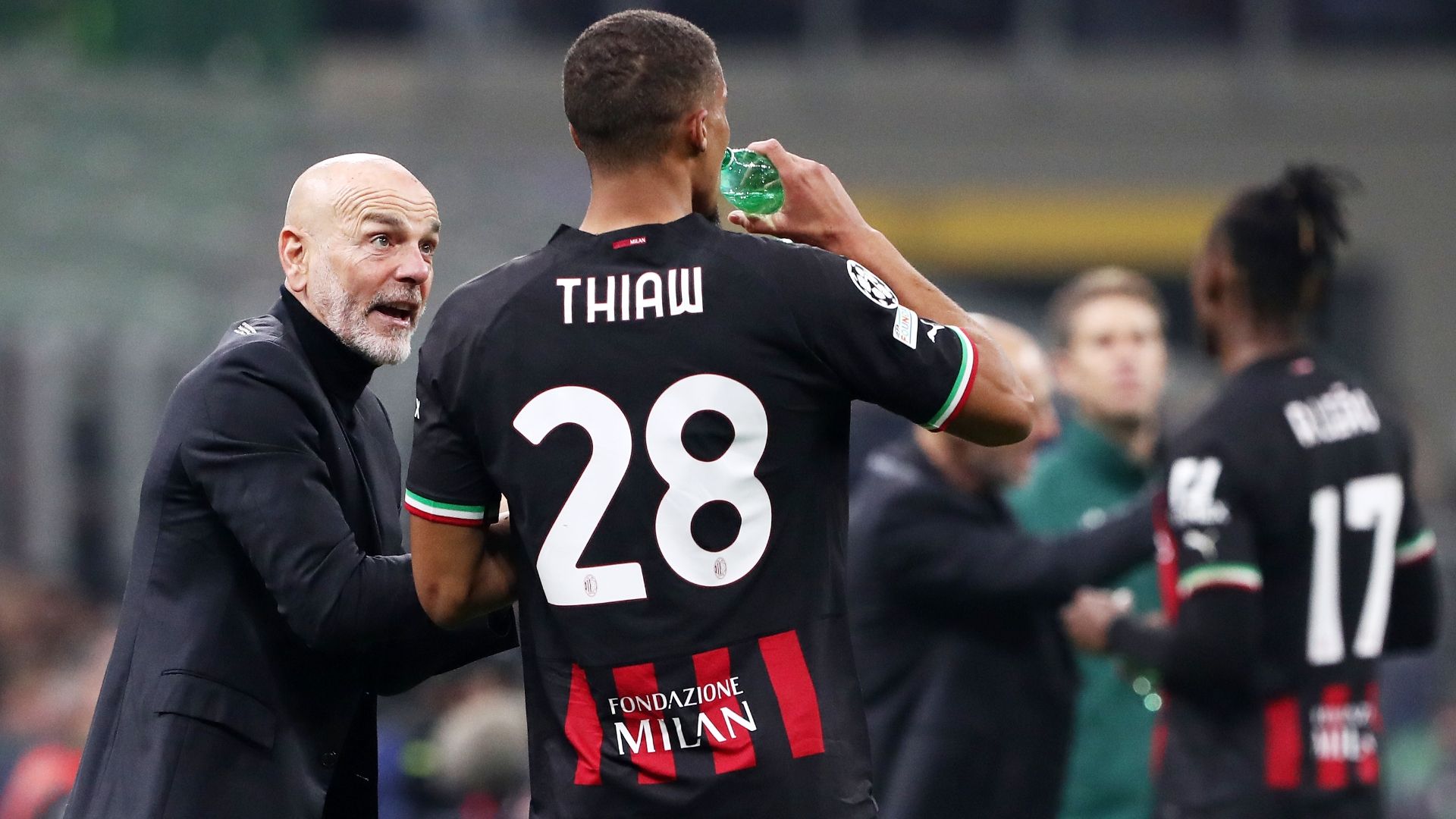 Thiaw Milan Tottenham Champions League