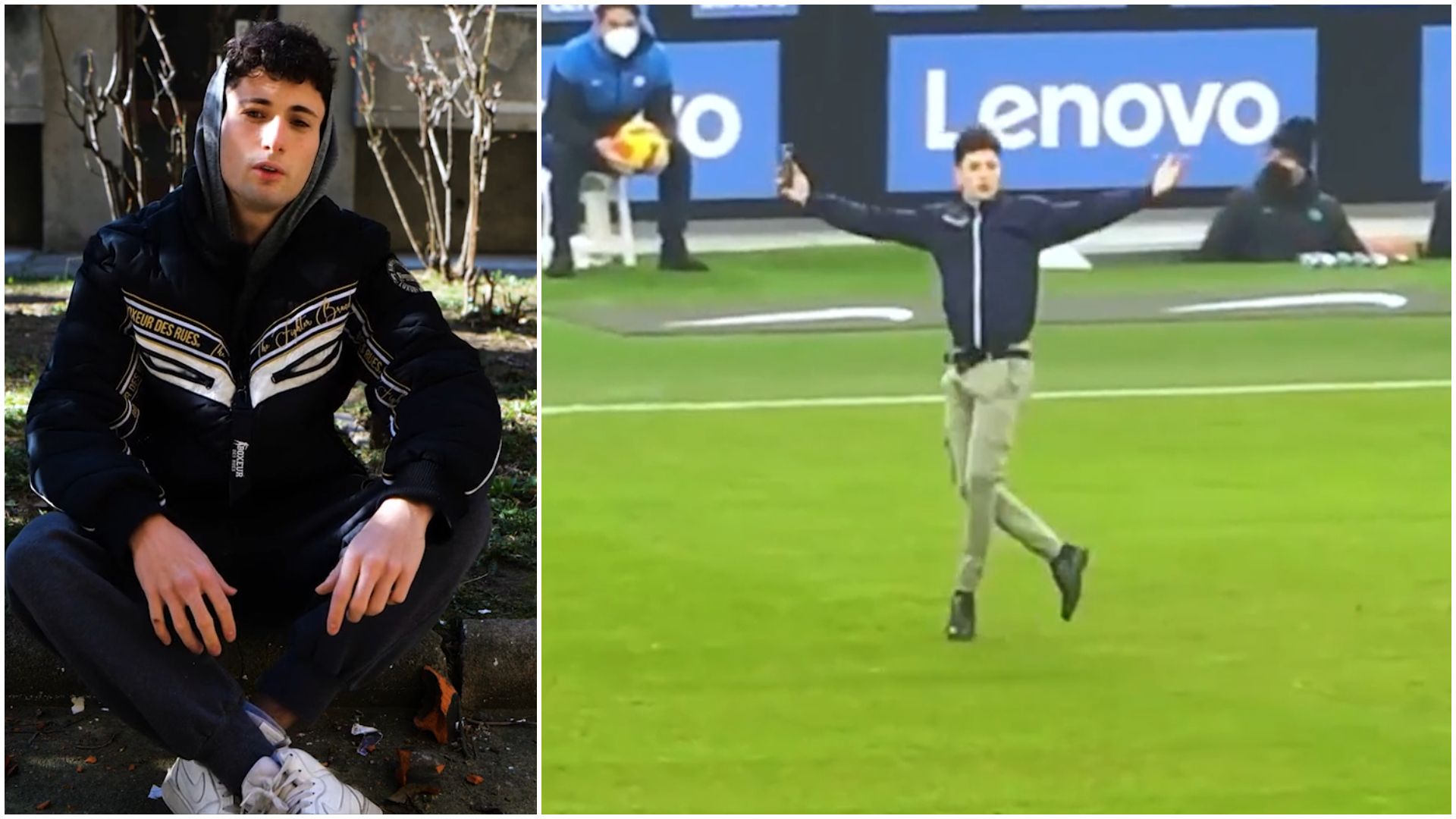 Invasore derby Inter Milan