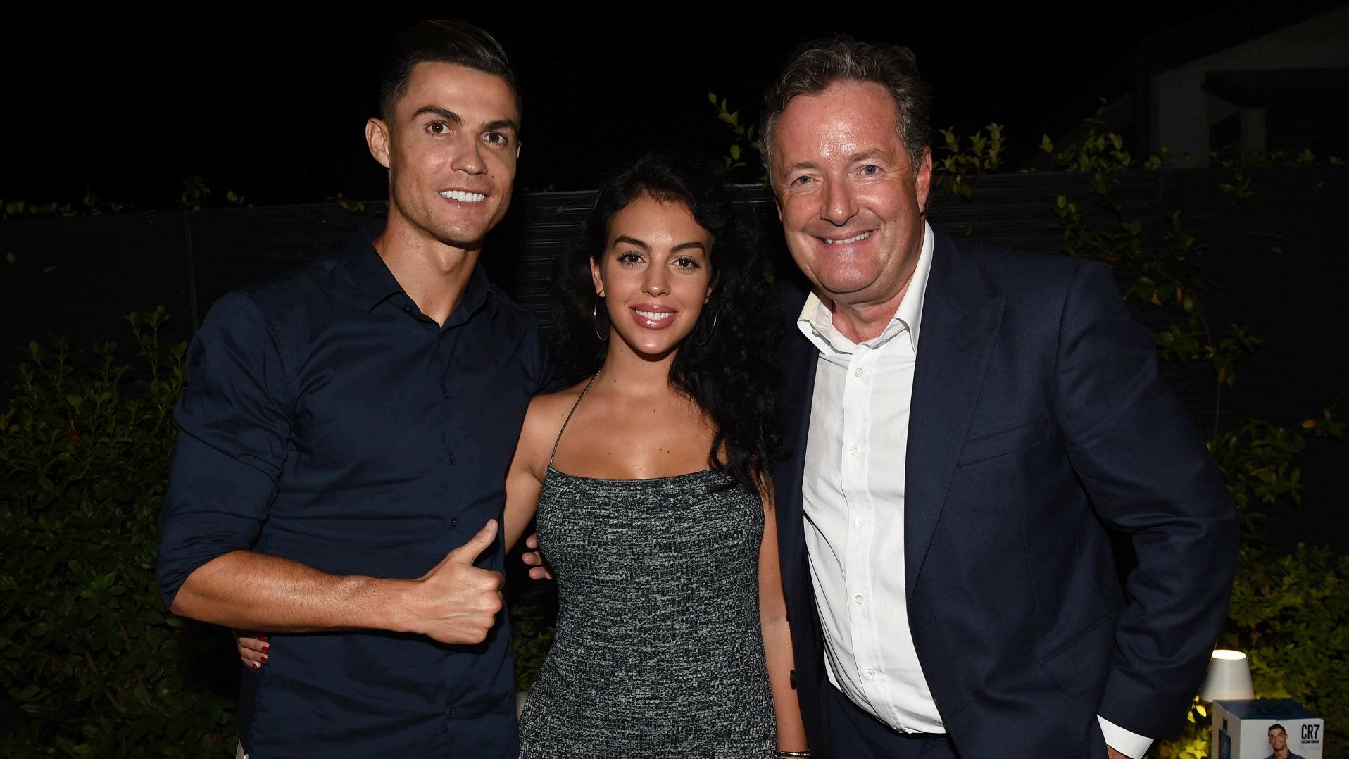 Cristiano Ronaldo Georgina Rodriguez Piers Morgan 2019