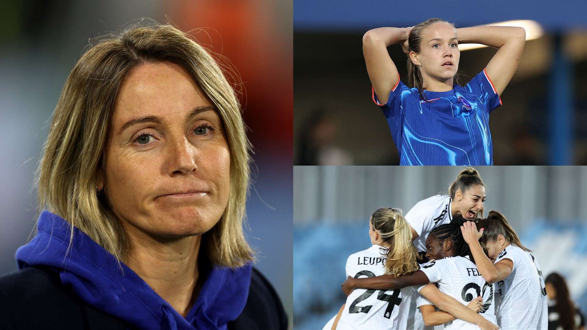 Chelsea Real Madrid Women composite