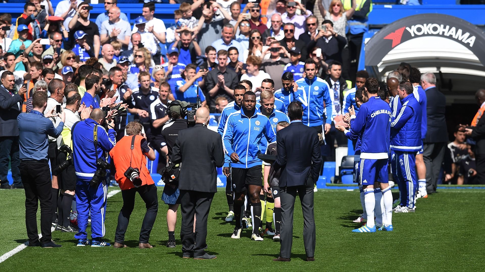 Wes Morgan Leicester Chelsea 15052016