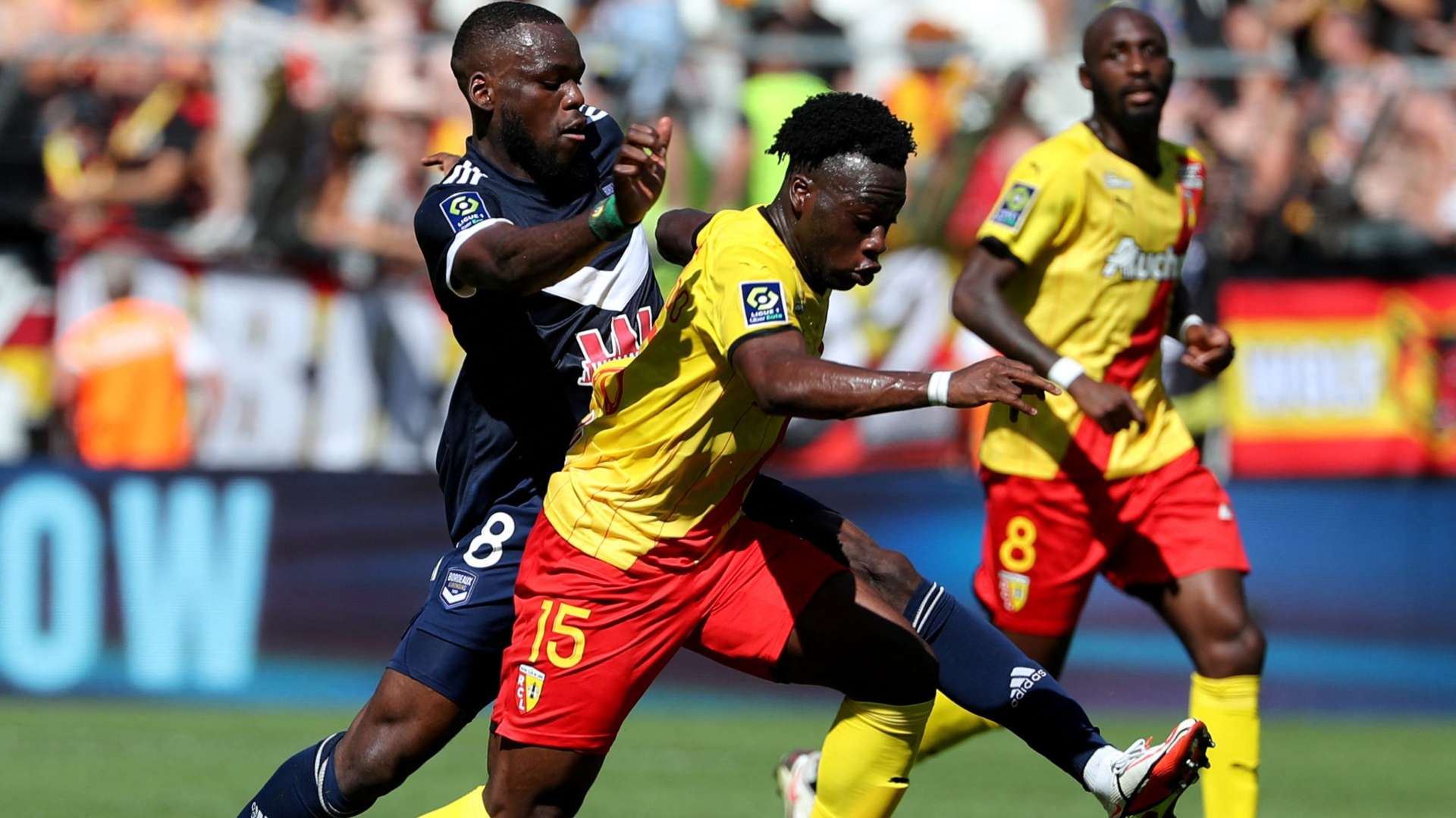 Arnaud Kalimuendo Junior Onana Bordeaux Lens Ligue 1 12092021