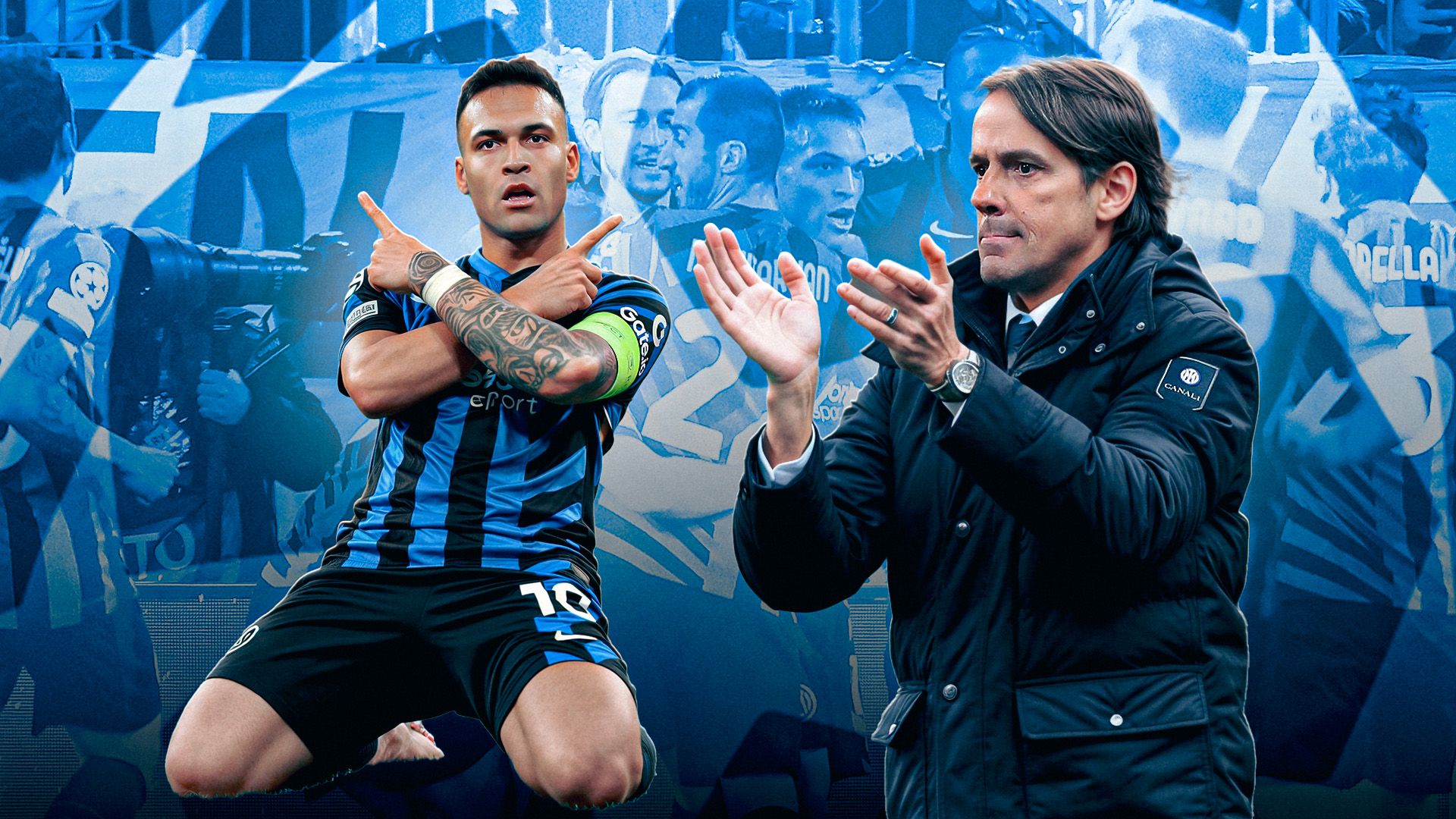 Inzaghi Lautaro Inter Champions League GFX desktop
