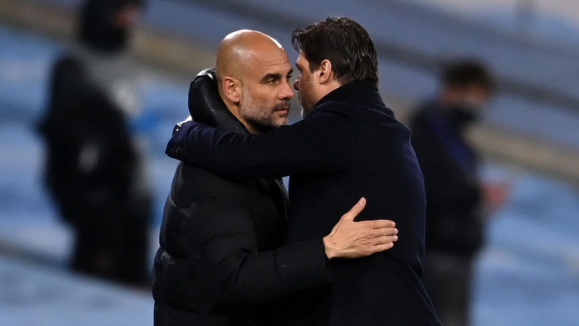 Pep Guardiola & Mauricio Pochettino
