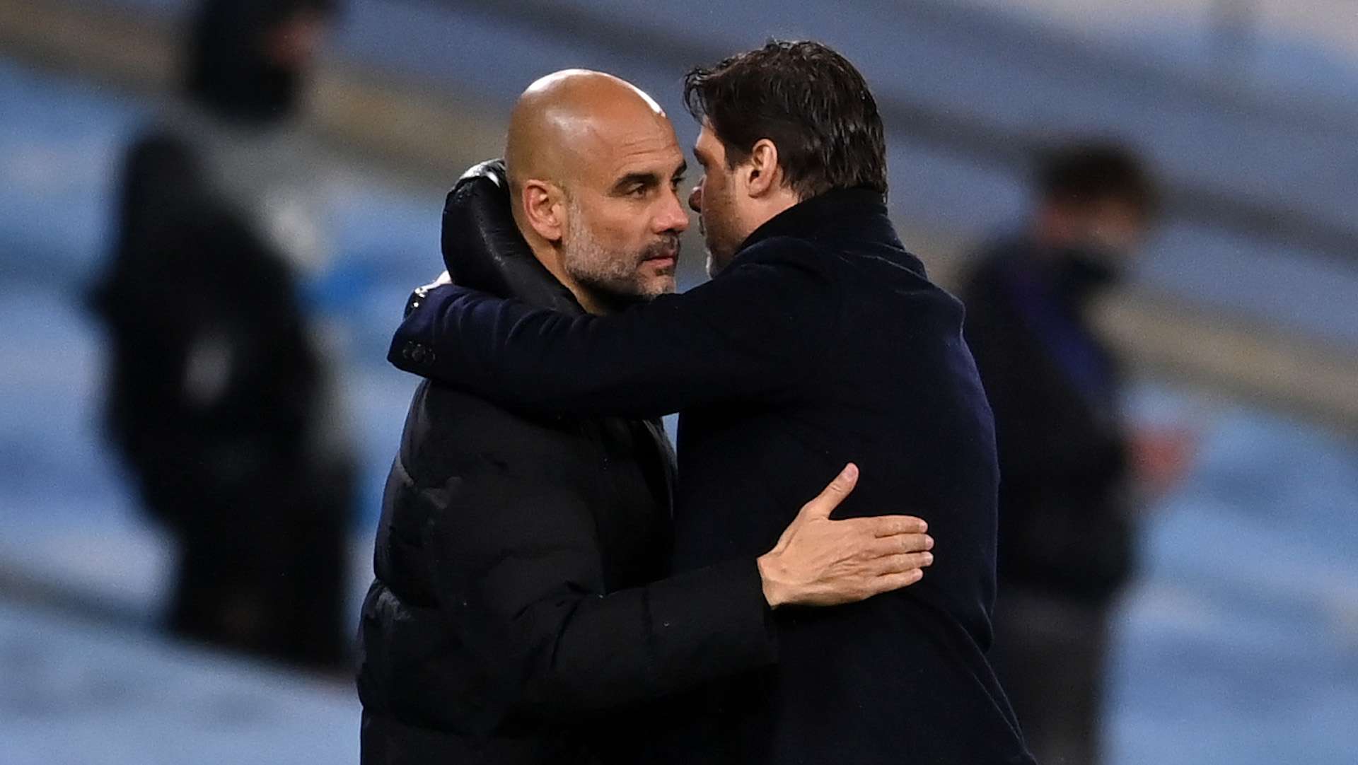 Pep Guardiola & Mauricio Pochettino