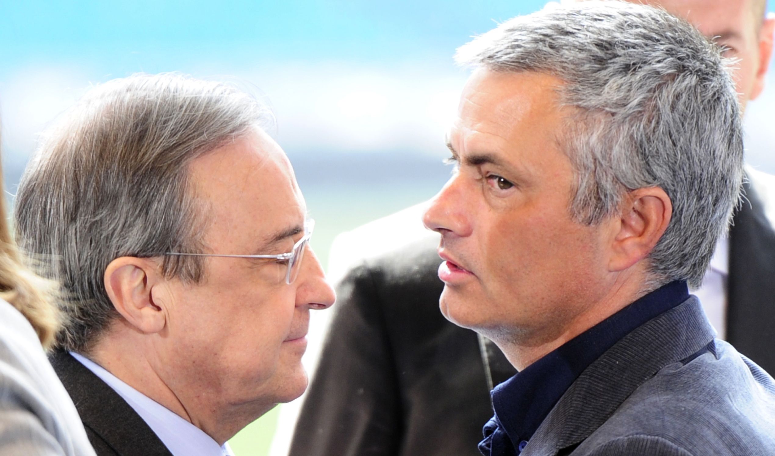Florentino Perez & Jose Mourinho