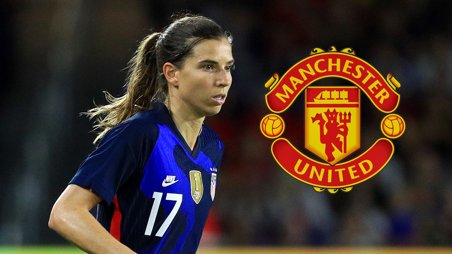 Tobin Heath USWNT Manchester United Women 2020