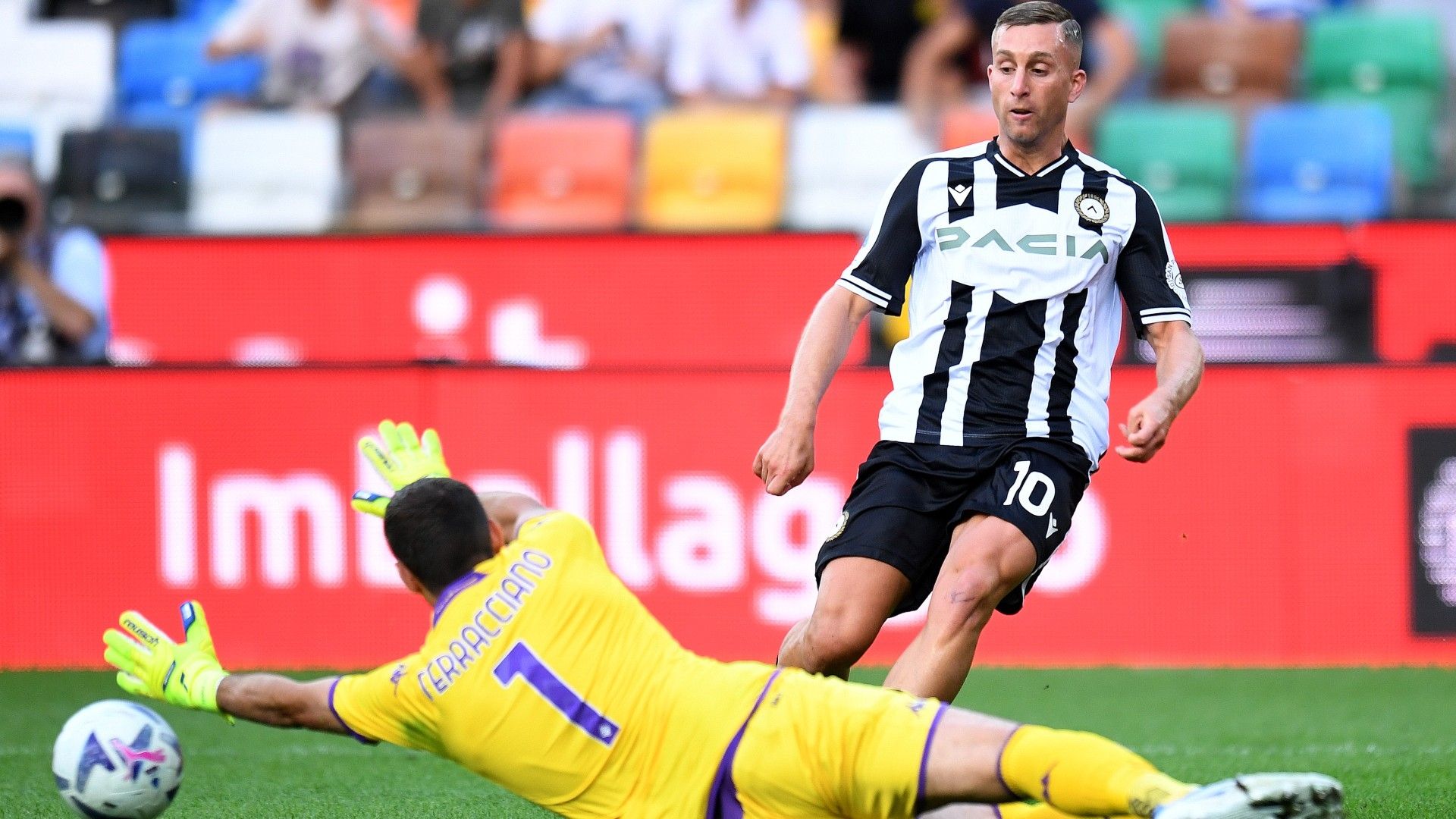 Udinese Fiorentina Deulofeu Terracciano