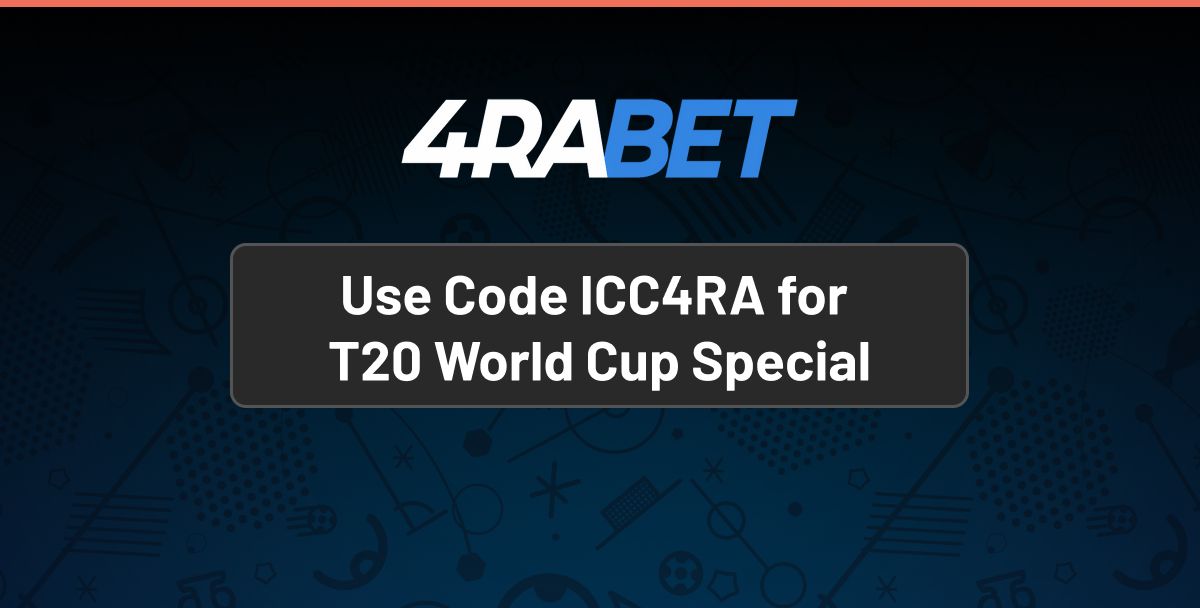 4Rabet T20 World Cup offer banner
