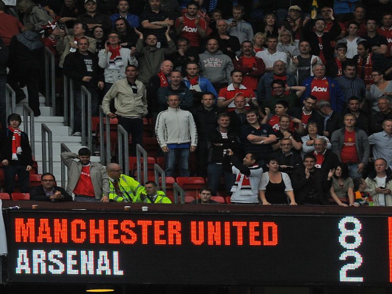Manchester United vs Arsenal 8-2 28/08/2011