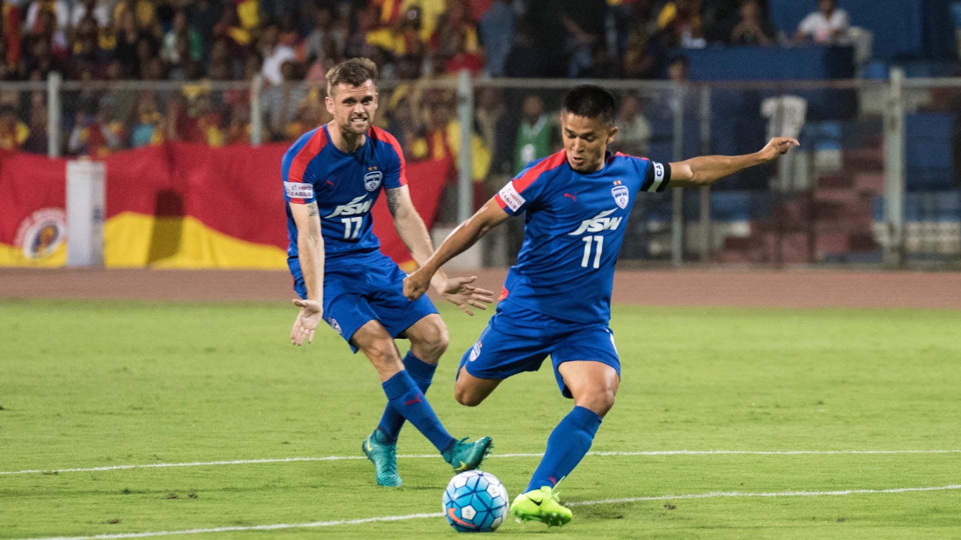 Sunil Chhetri Bengaluru FC East Bengal I-League 2017