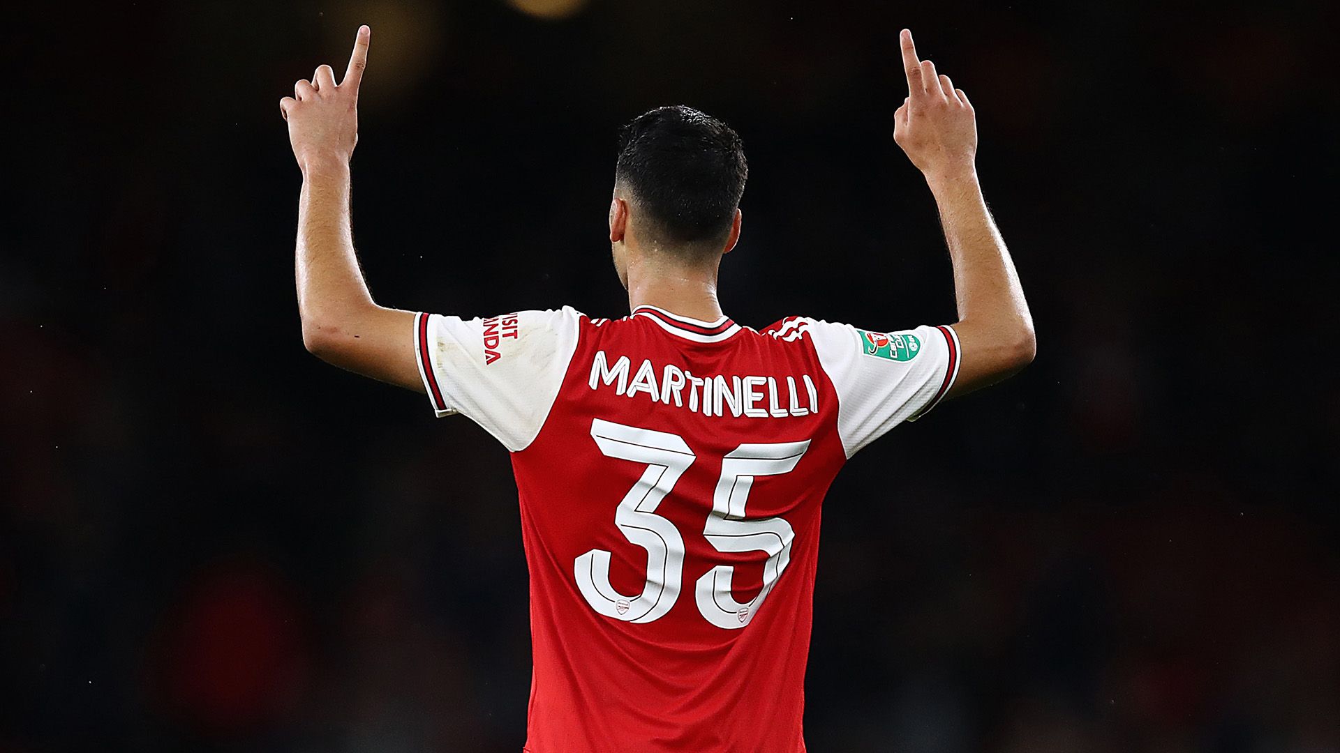 Gabriel Martinelli Arsenal 2019