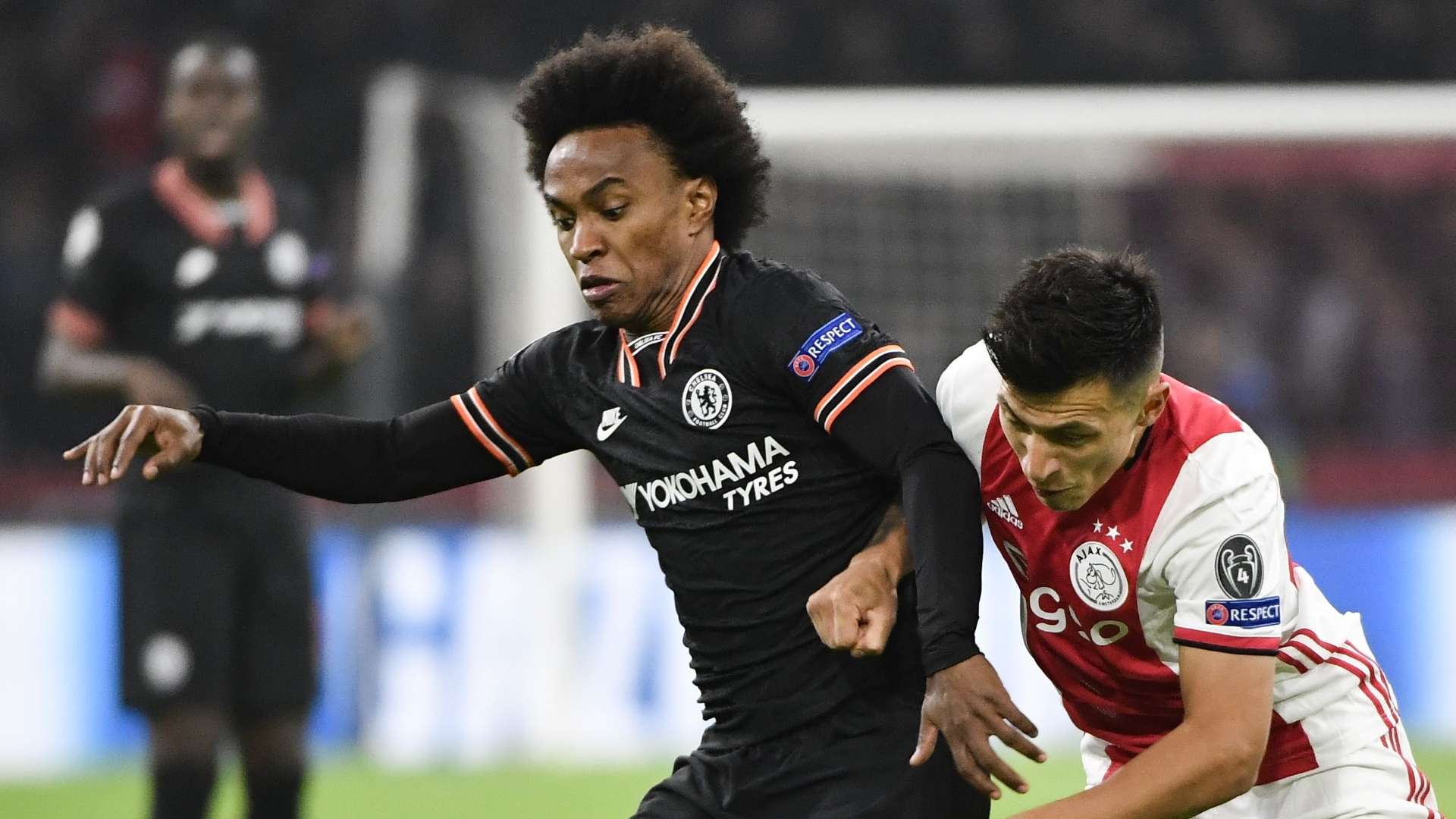 Willian, Ajax vs Chelsea