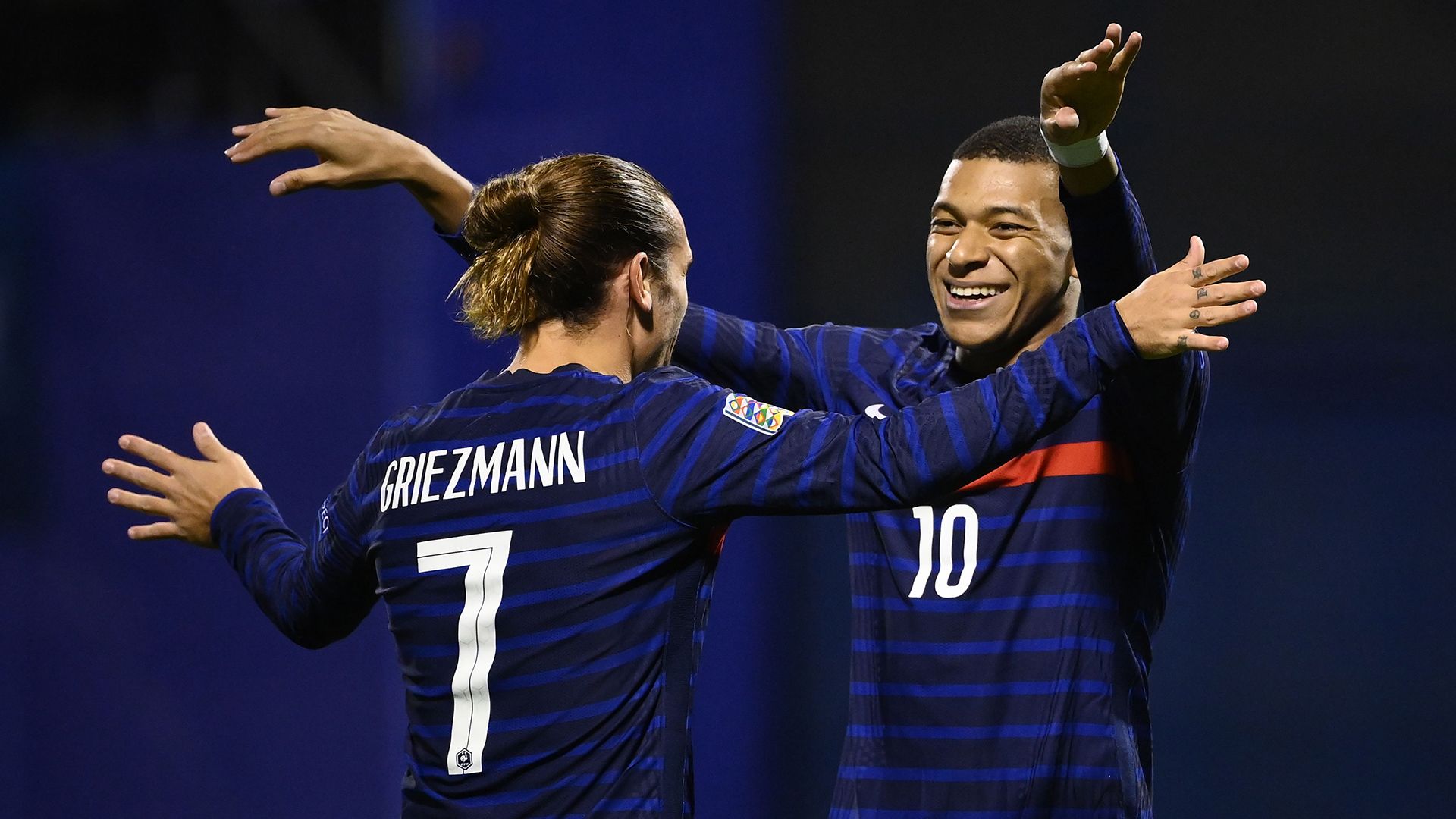 Kylian Mbappe Antoine Griezmann France 2020