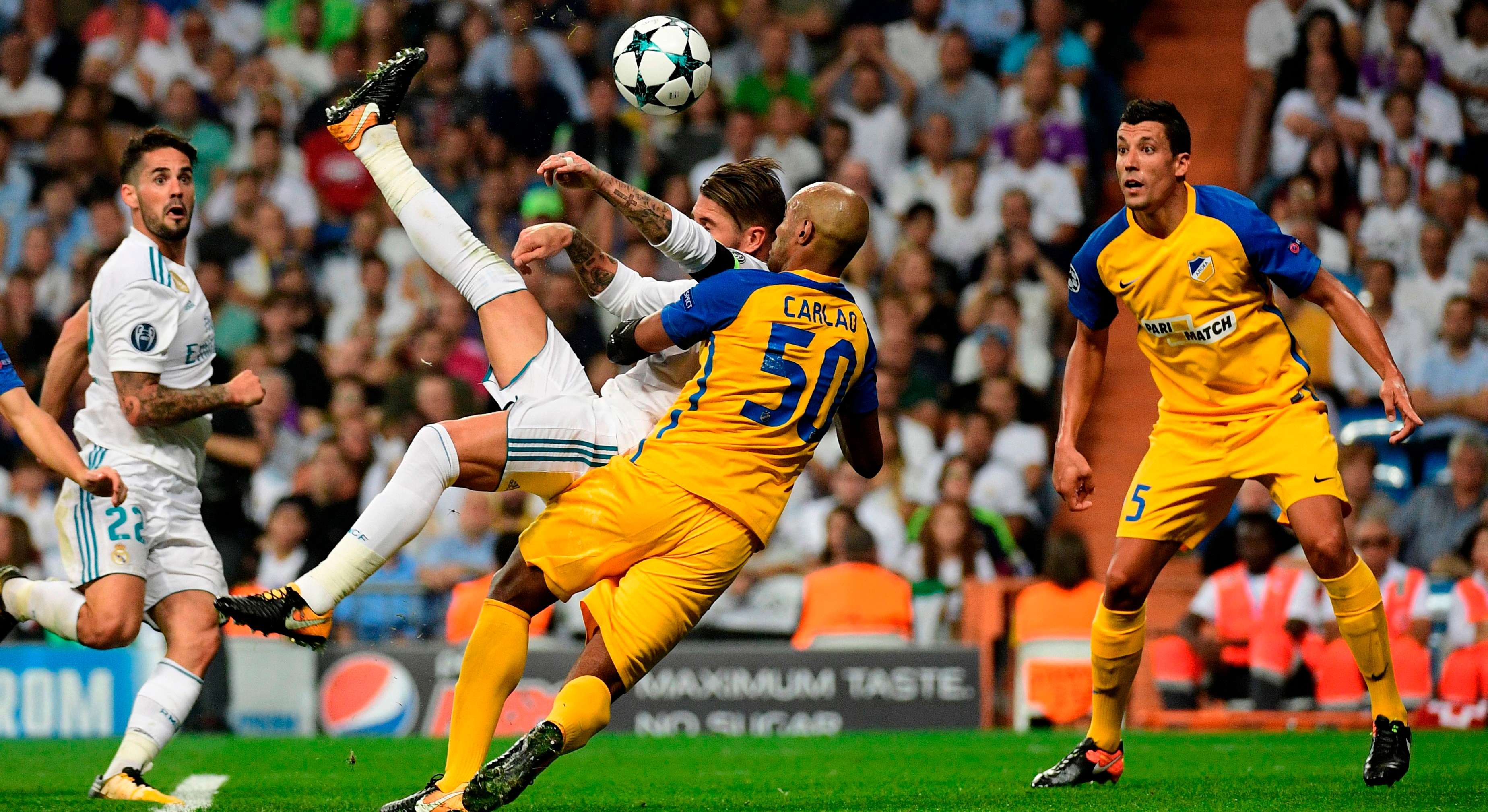 Sergio Ramos Real Madrid APOEL