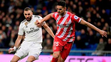 Karim Benzema Juanpe Ramirez Real Madrid Girona Copa del Rey 24012019