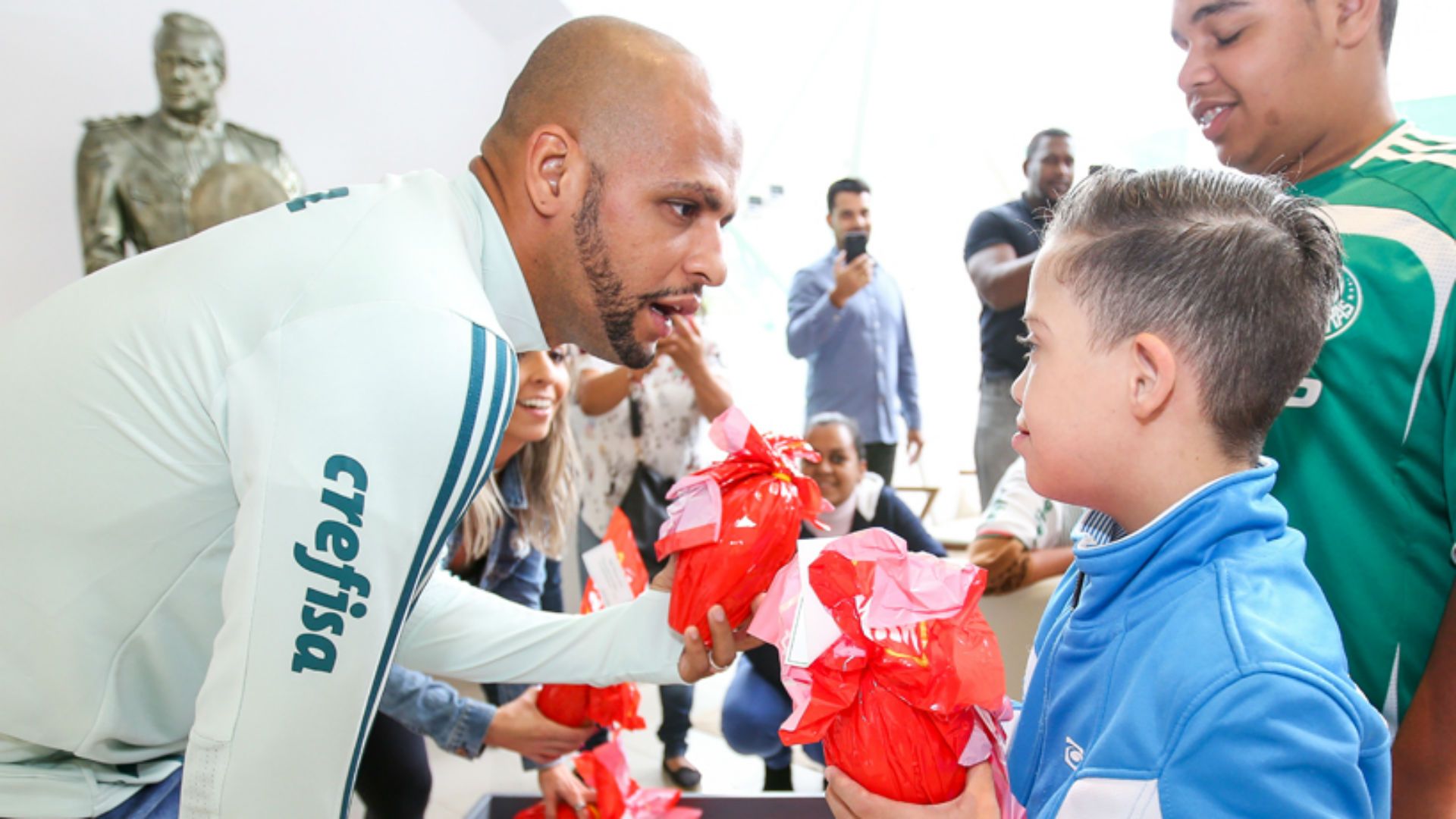 Felipe Melo Páscoa Palmeiras 15 04 2017