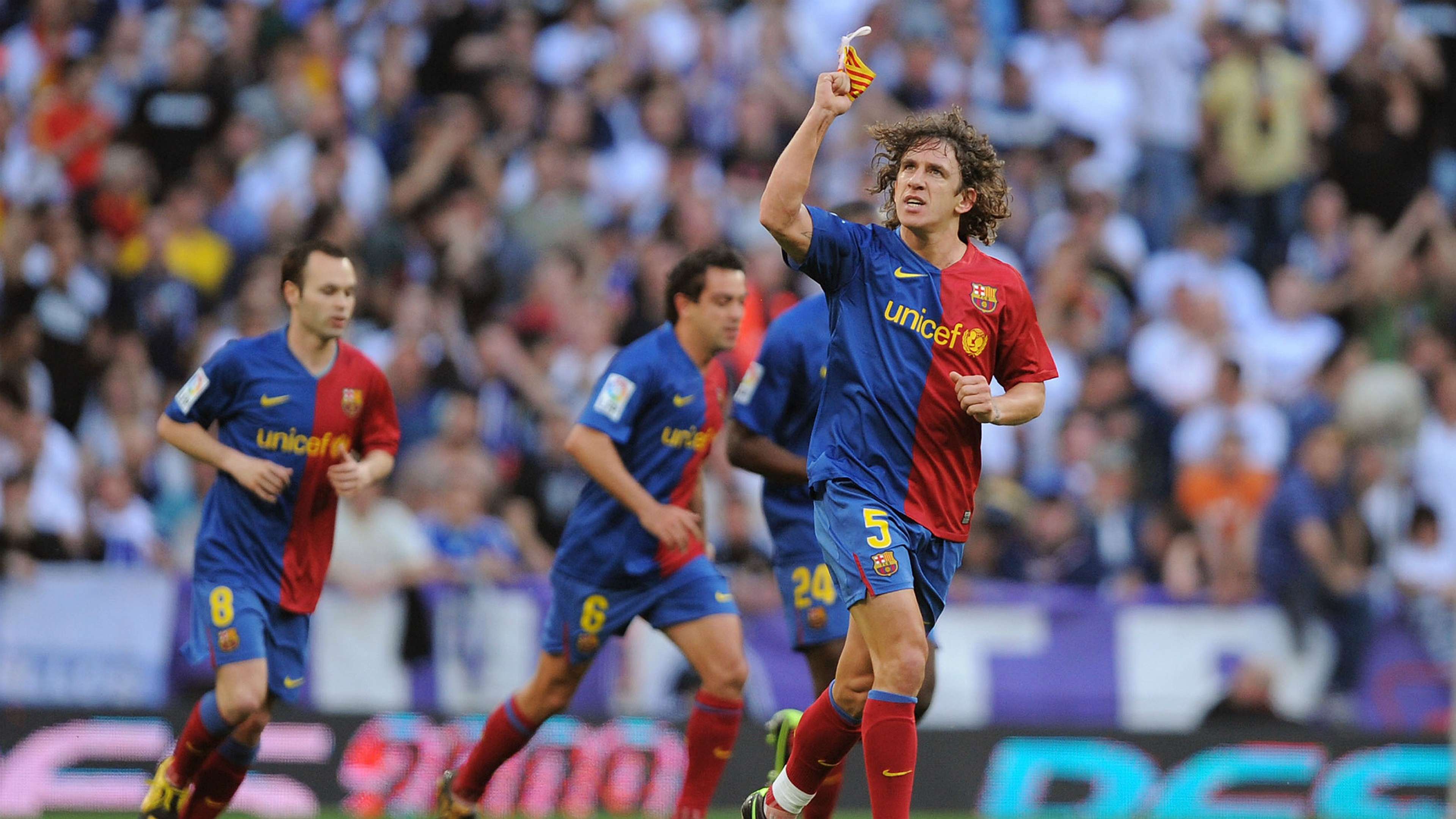 2009 Carles Puyol Real Madrid Barcelona